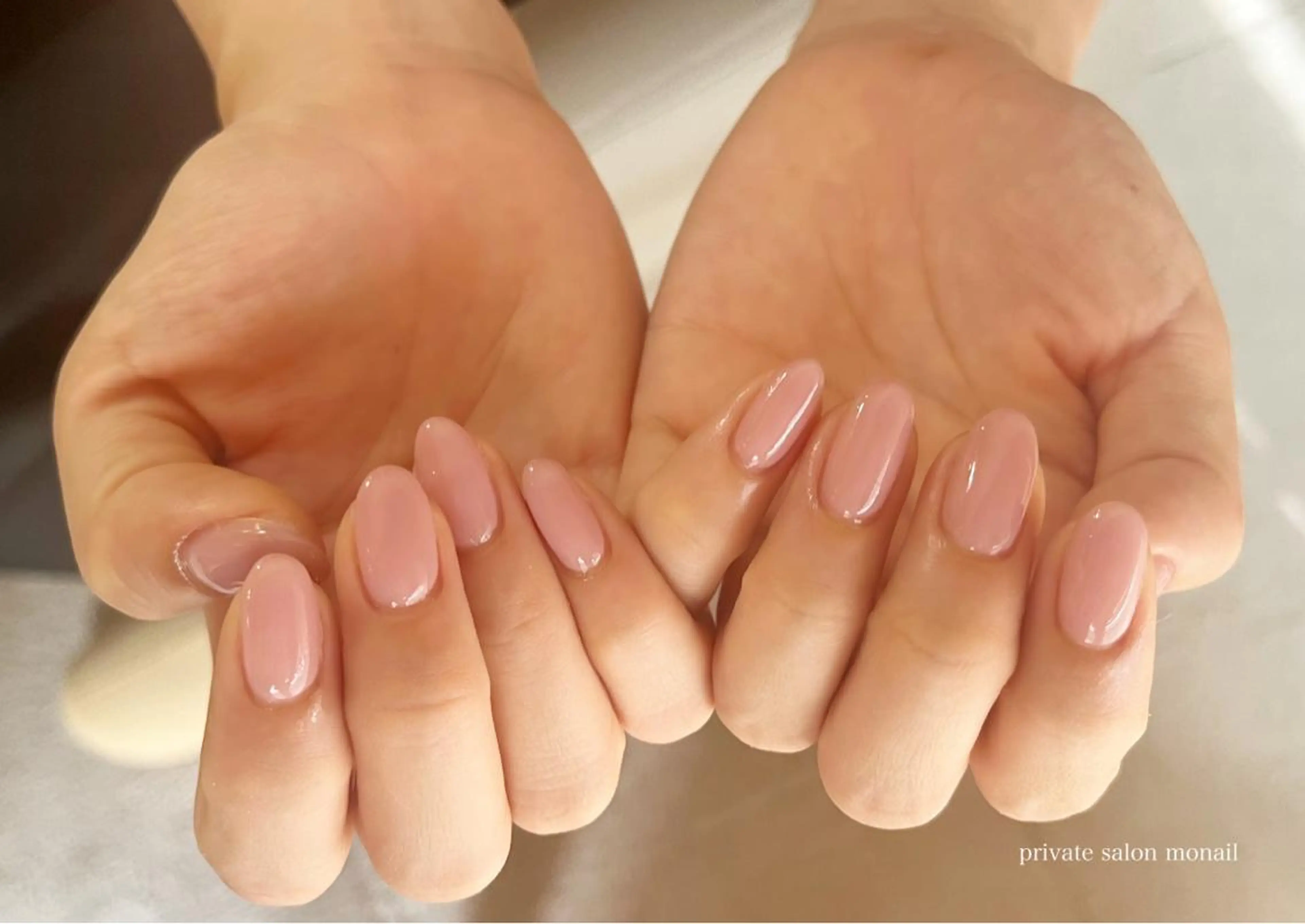 ネイル ワンカラーネイル ハンドネイル private  nail monail所属・nail salon monailのネイルデザイン
