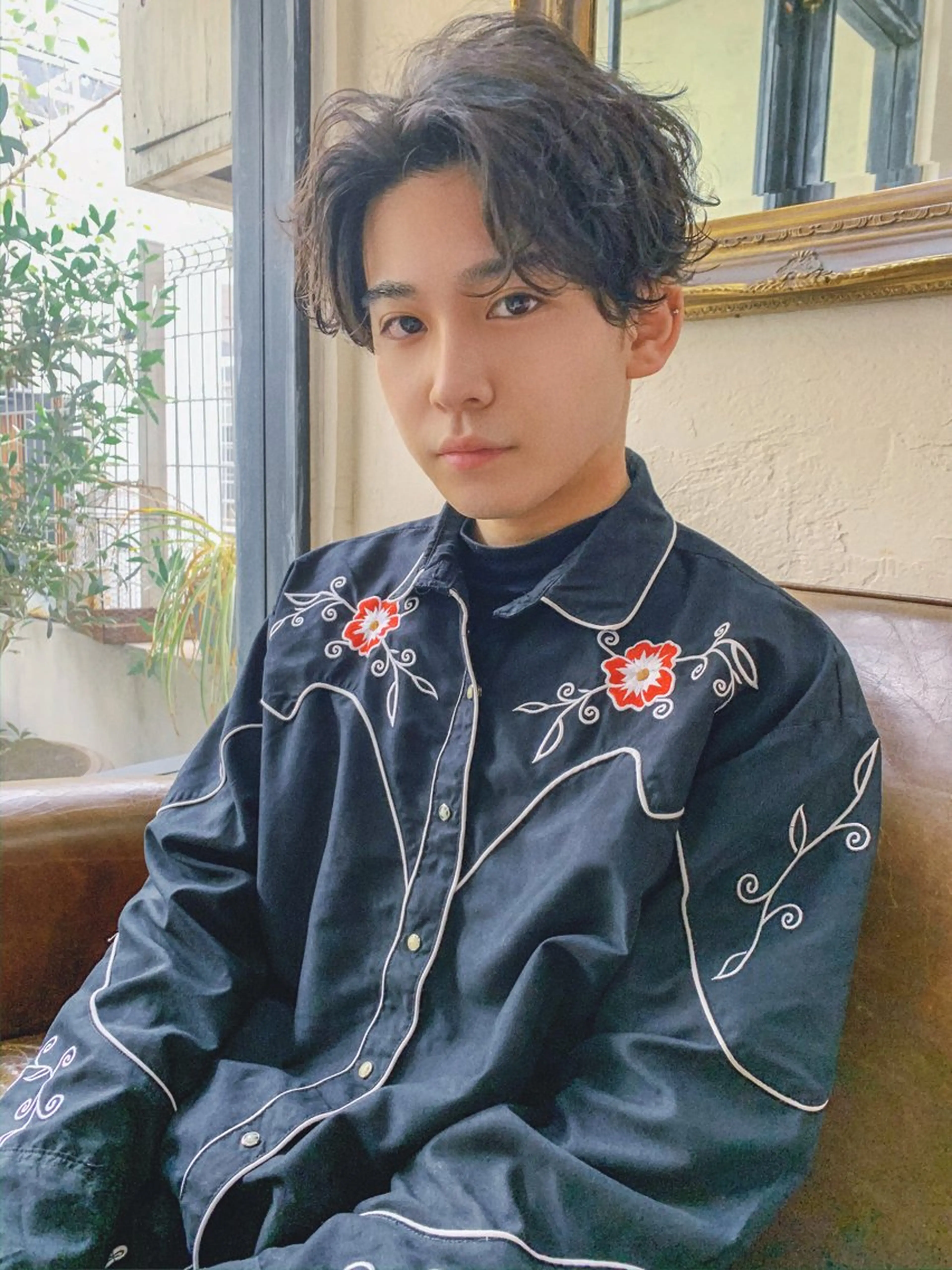 メンズ メンズ／パーマ ／レディース髪質改善のヘアスタイル