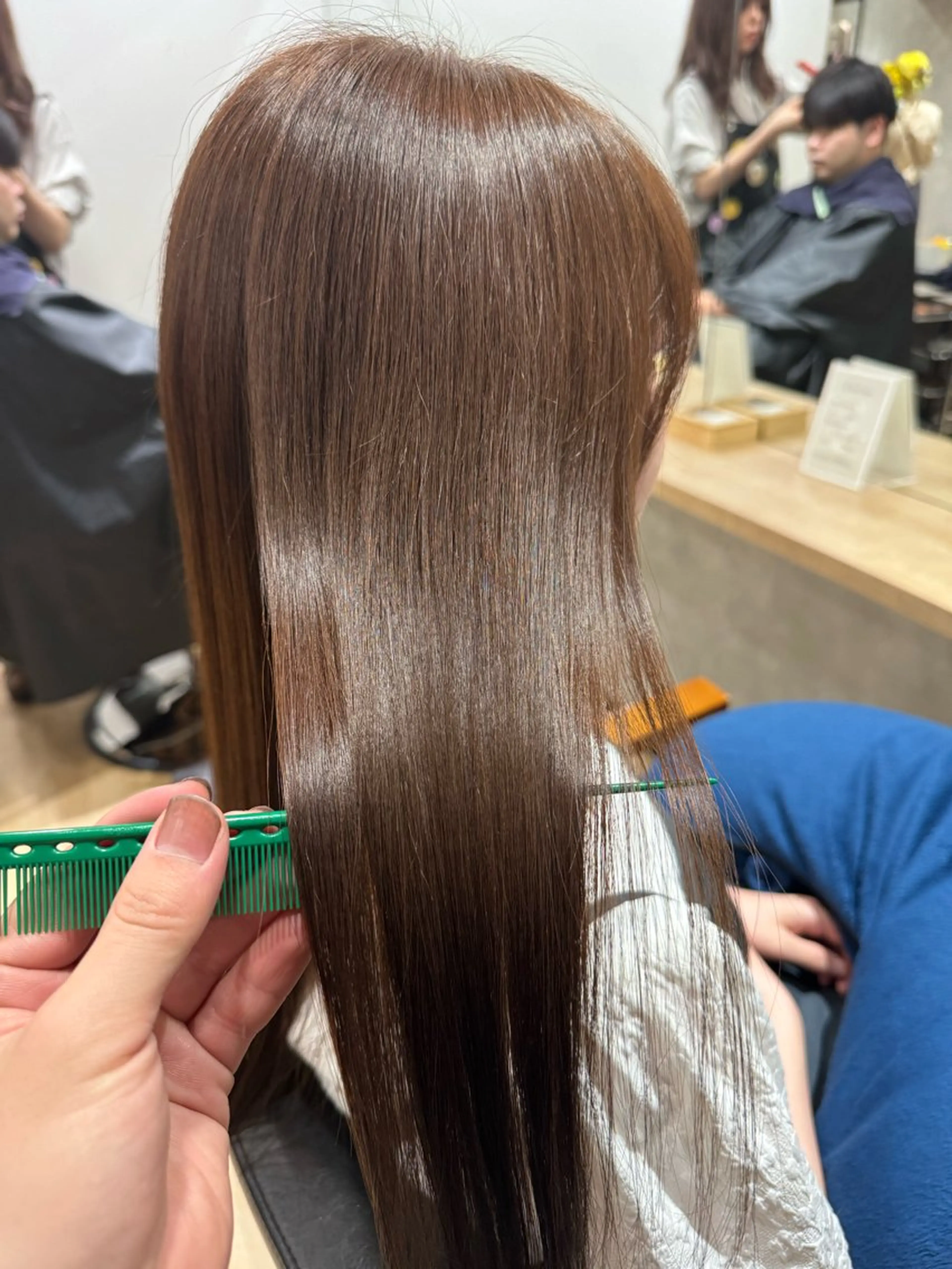 ロング カラー カット ヘアカラー トリートメント トレンド透明感カラー ☘️大貫 昂涼🐹のヘアスタイル