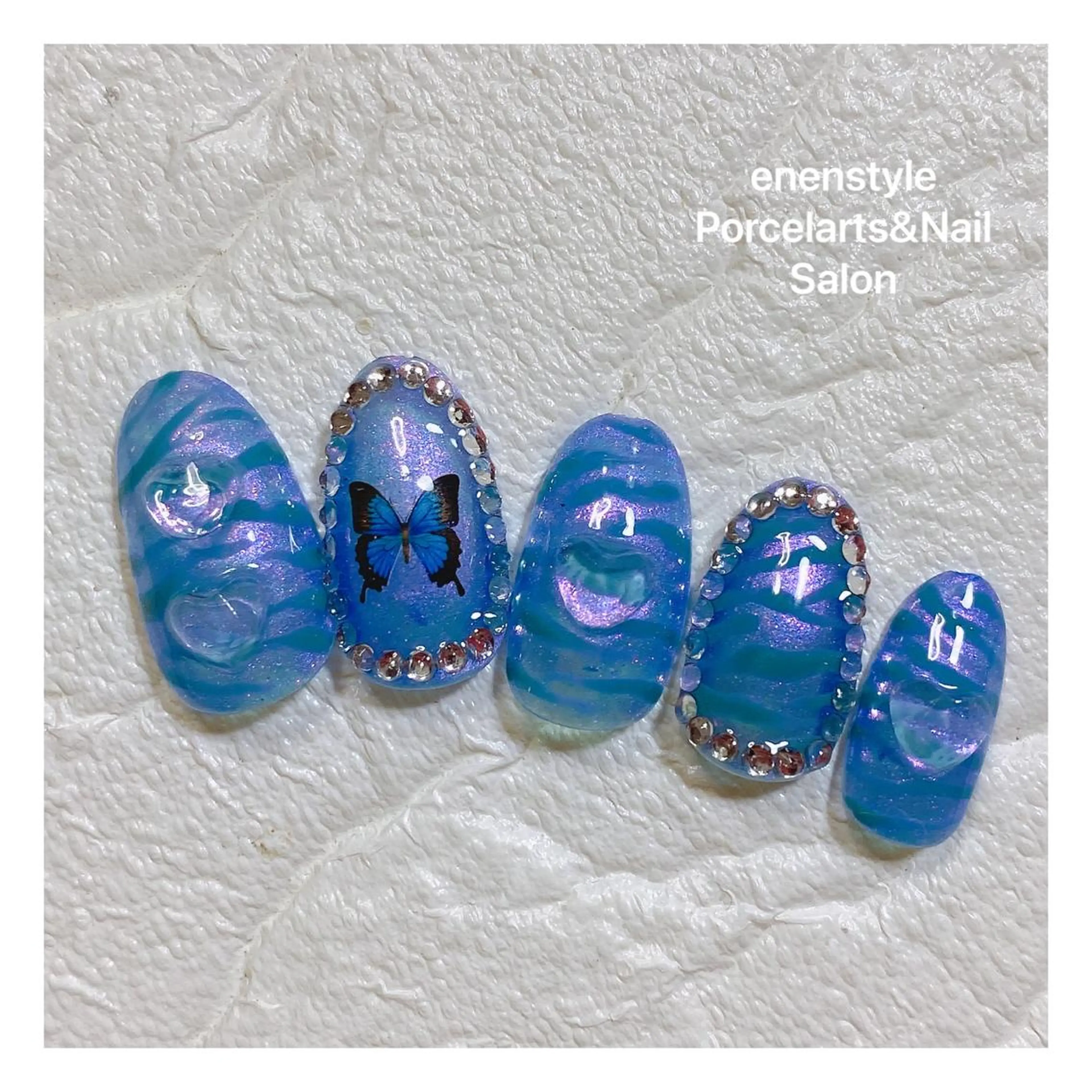 ミディアム ネイル ハンドネイル 👑enen style👑のネイルデザイン