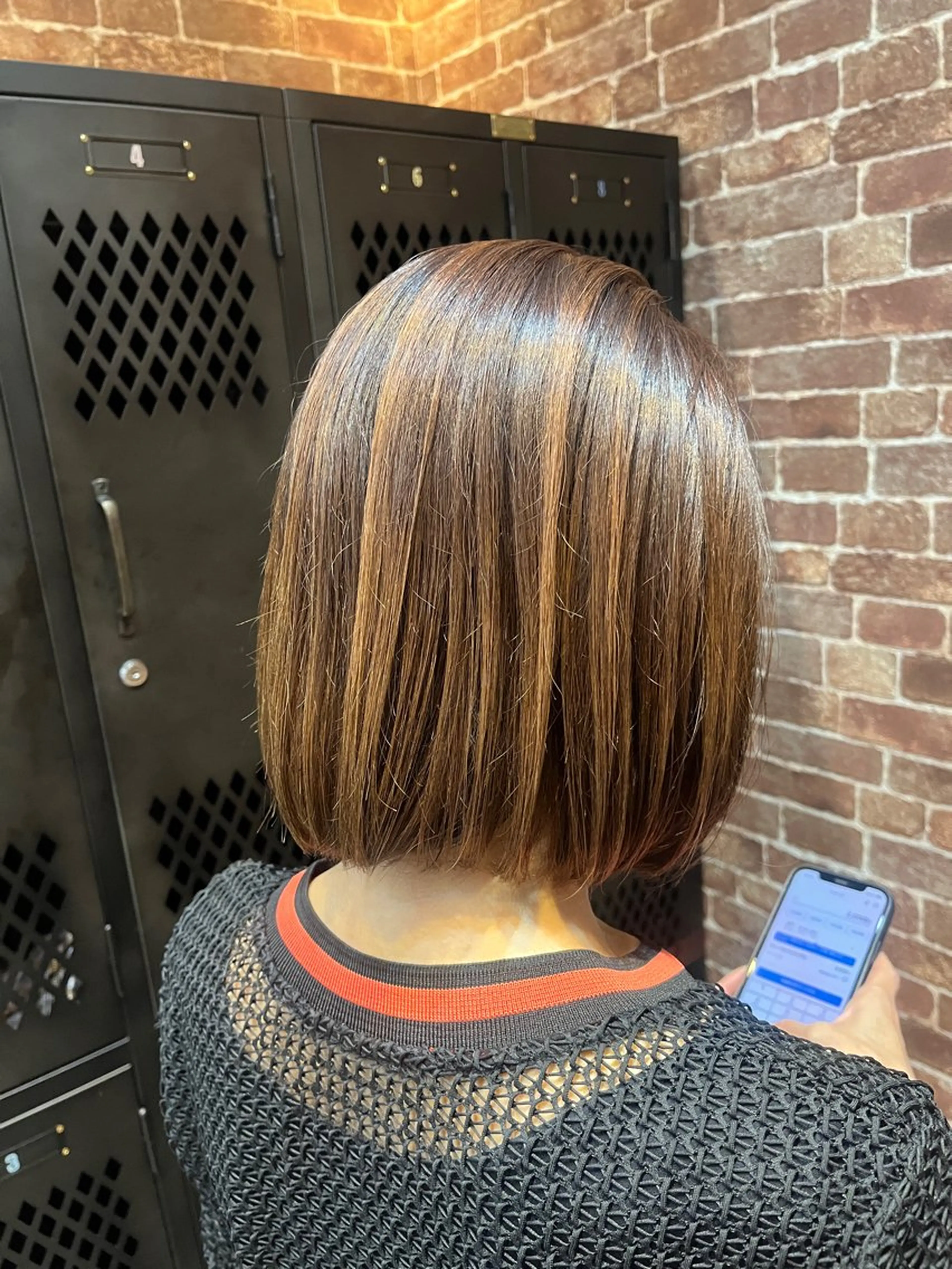 ミディアム カラー メンズ カット ヘアカラー トリートメント ヘッドスパ ヘアセット 久木原 ゆりのヘアスタイル