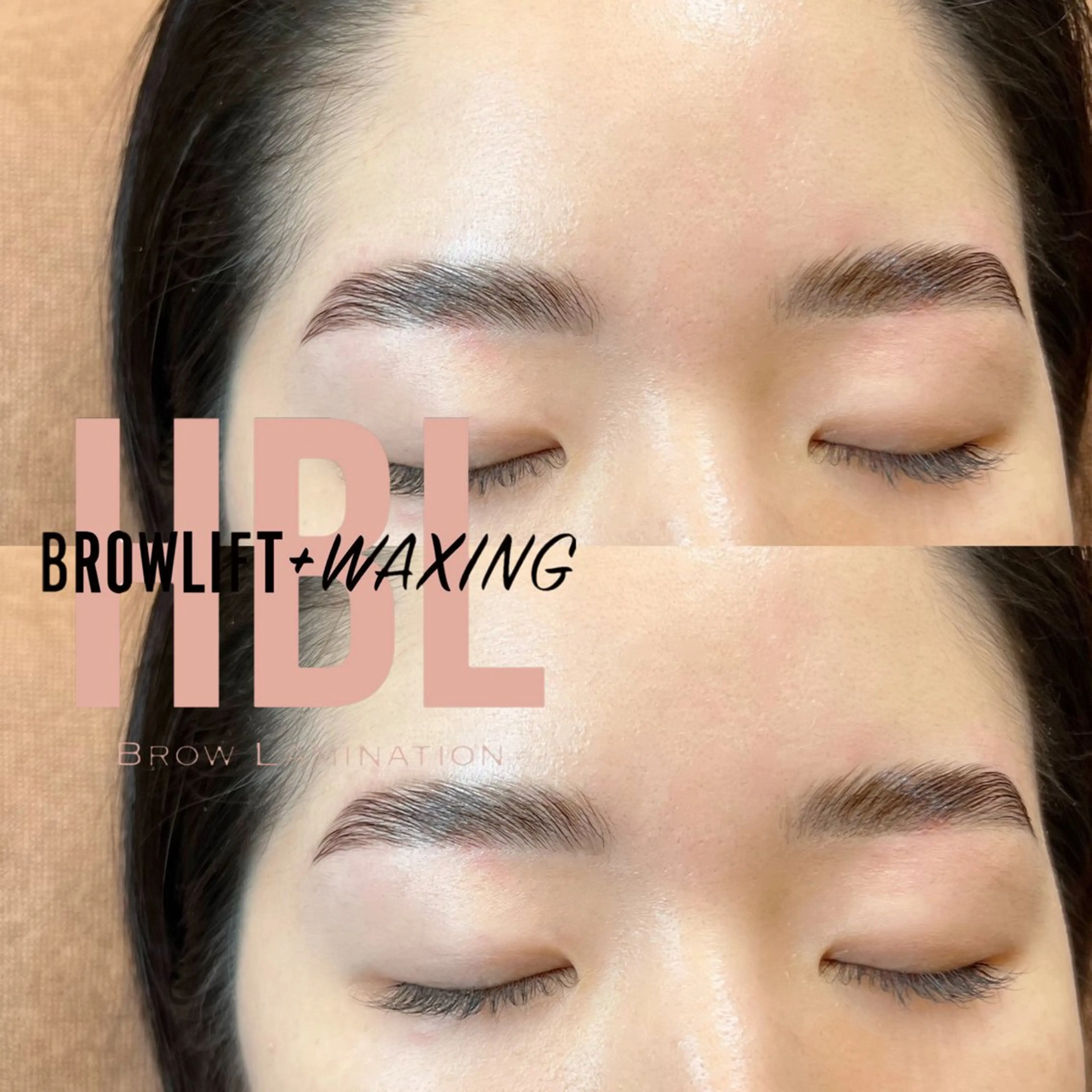 アイブロウ ハリウッドブロウリフト toujours Yurikaのマツエク・マツパデザイン