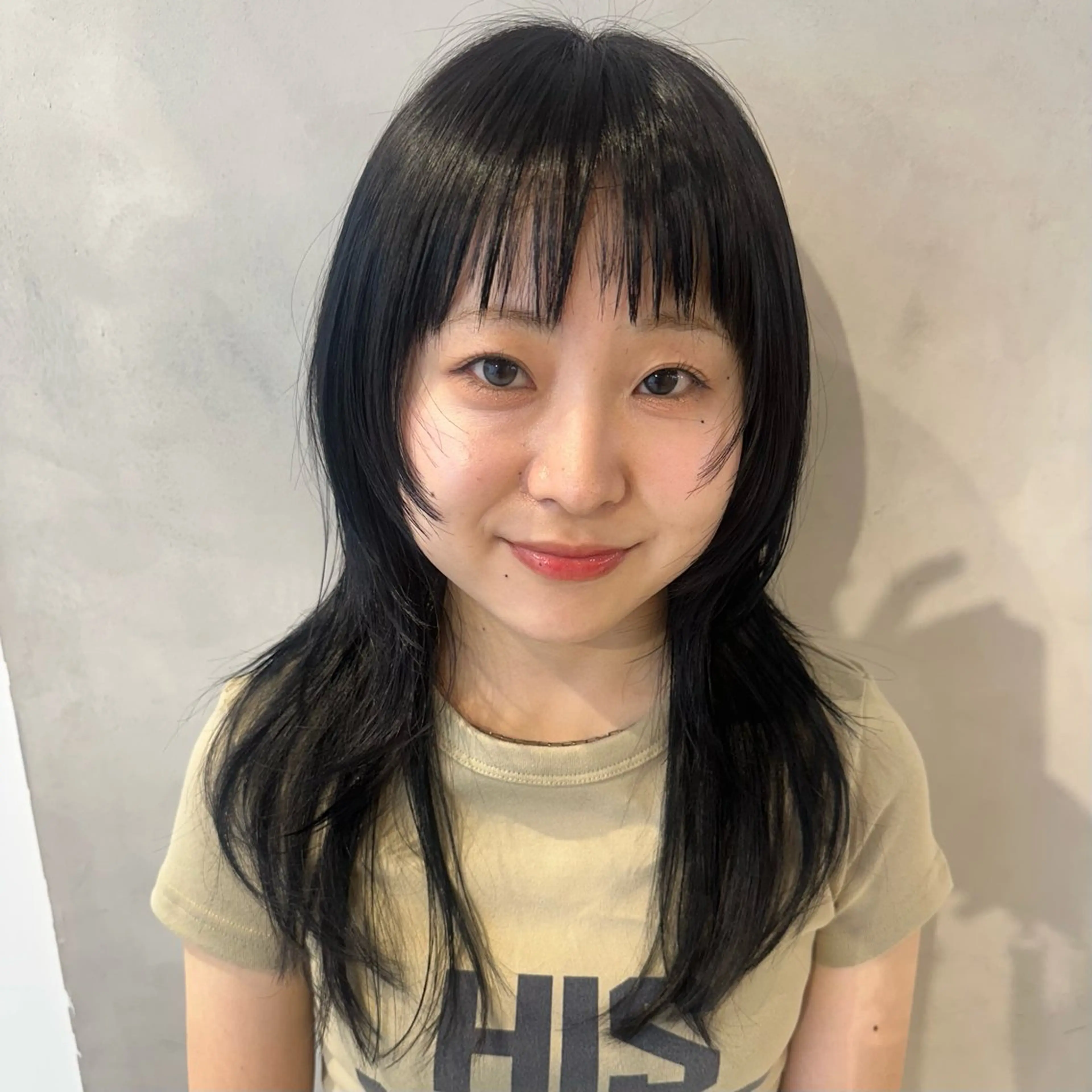 ◾️シンプルメニュー◾️[カット]+[全体カラー]+[ケアトリートメント]イルミナカラーに変更◎/艶カラー/くすみカラーの写真