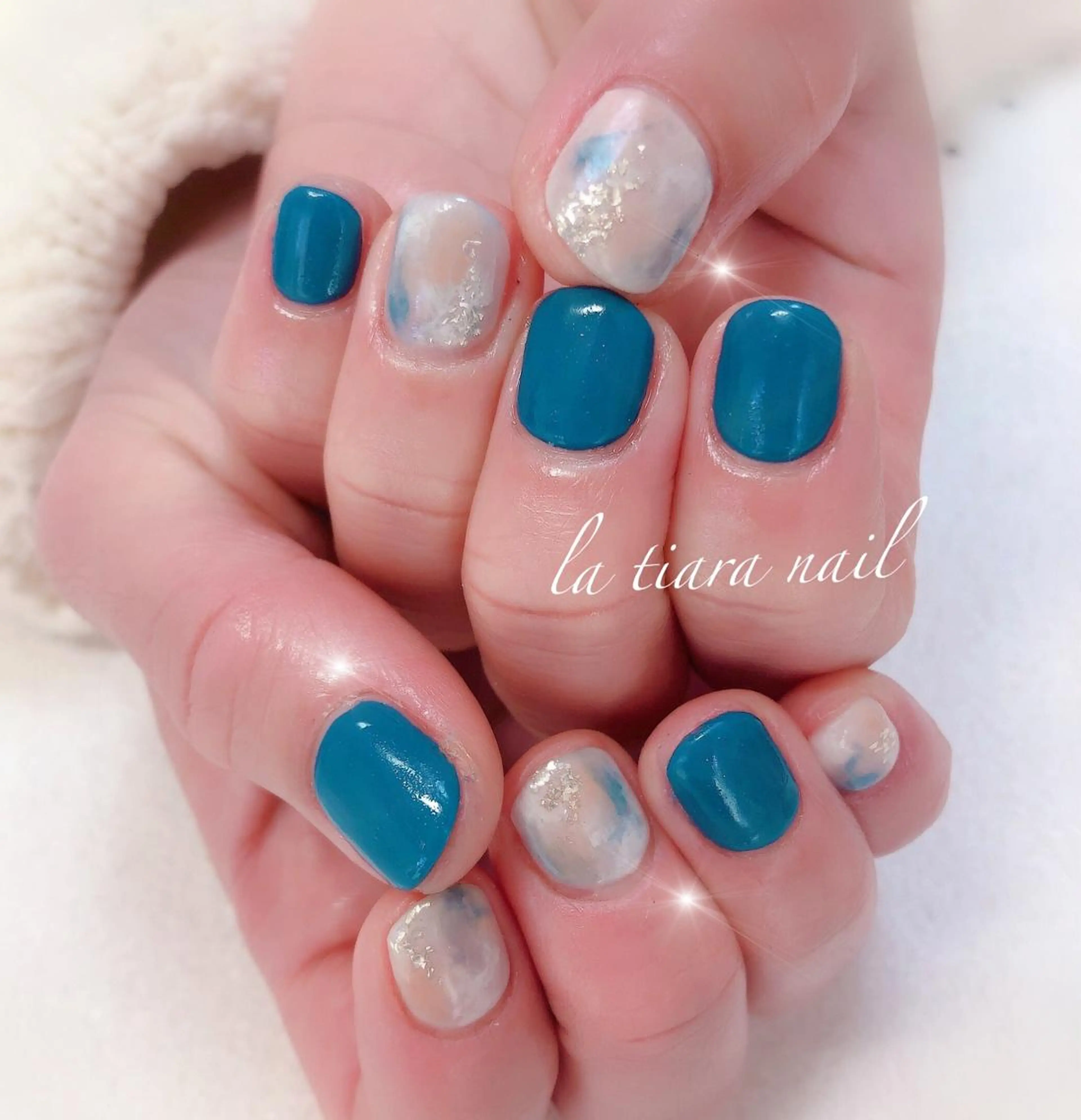 ネイル Blue bird  nailのネイルデザイン