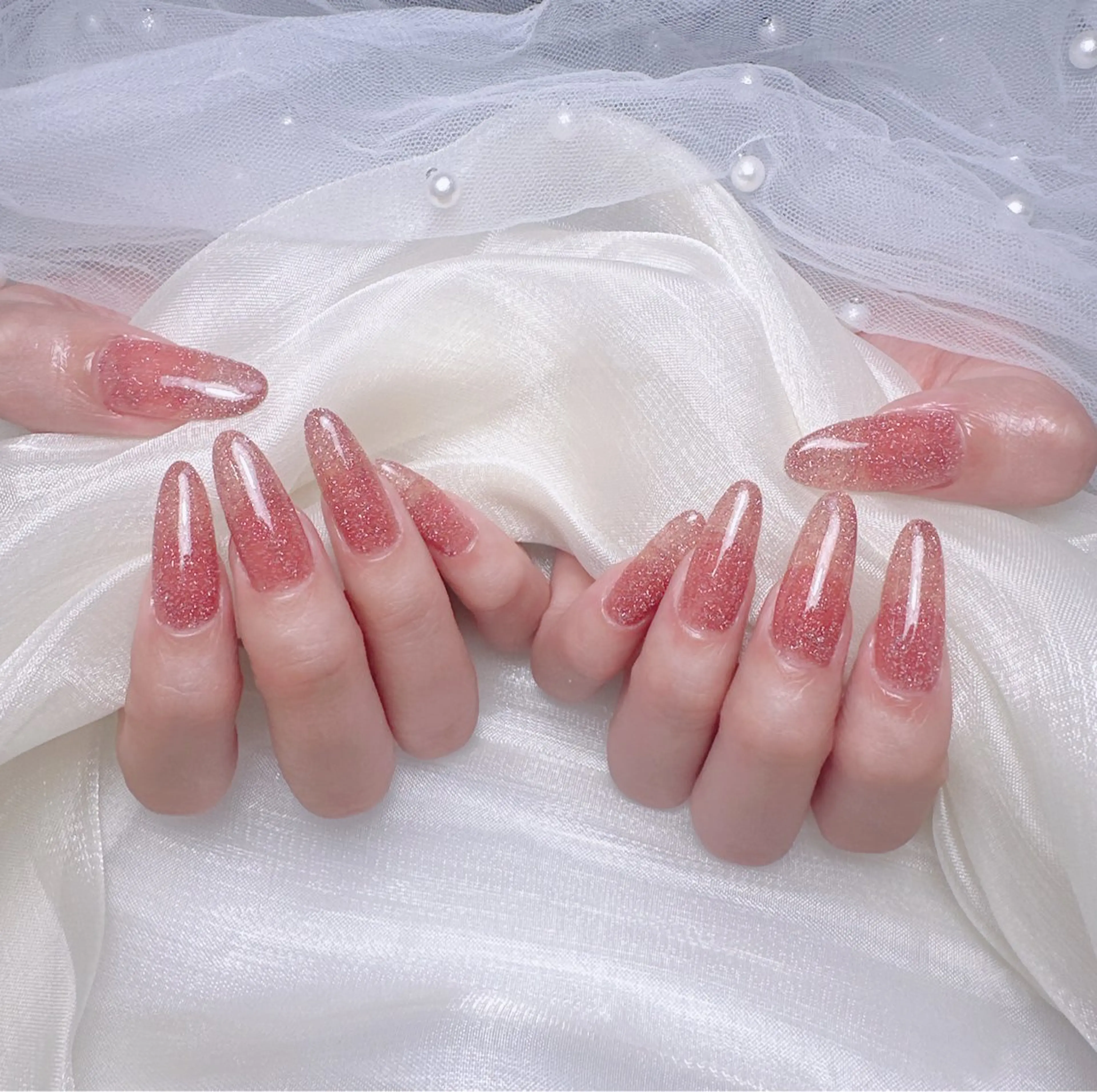 ネイル 🎀も ものネイルデザイン