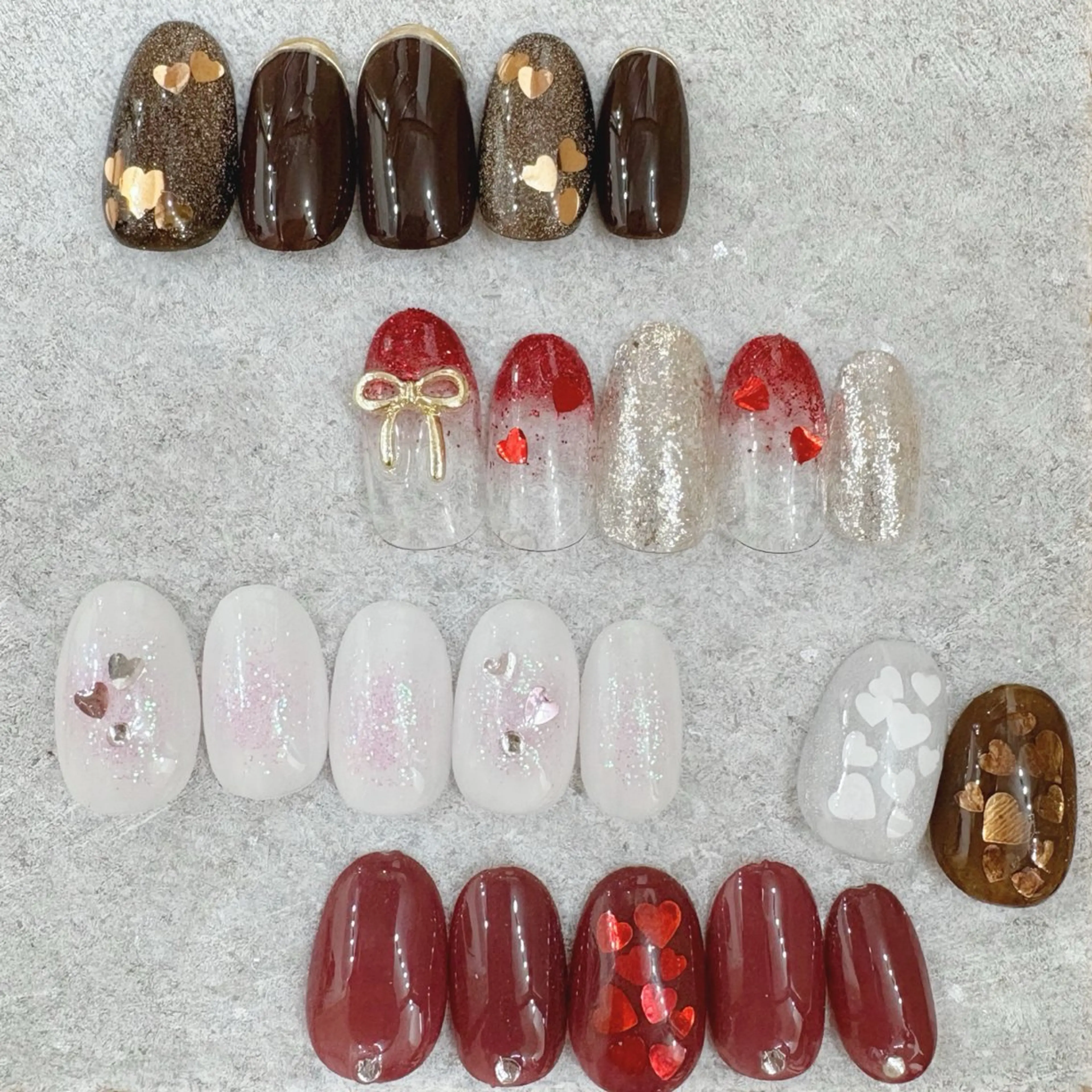 ネイル ハンドネイル 艶/マグネット/網紅 /韓国/岩下りほのネイルデザイン