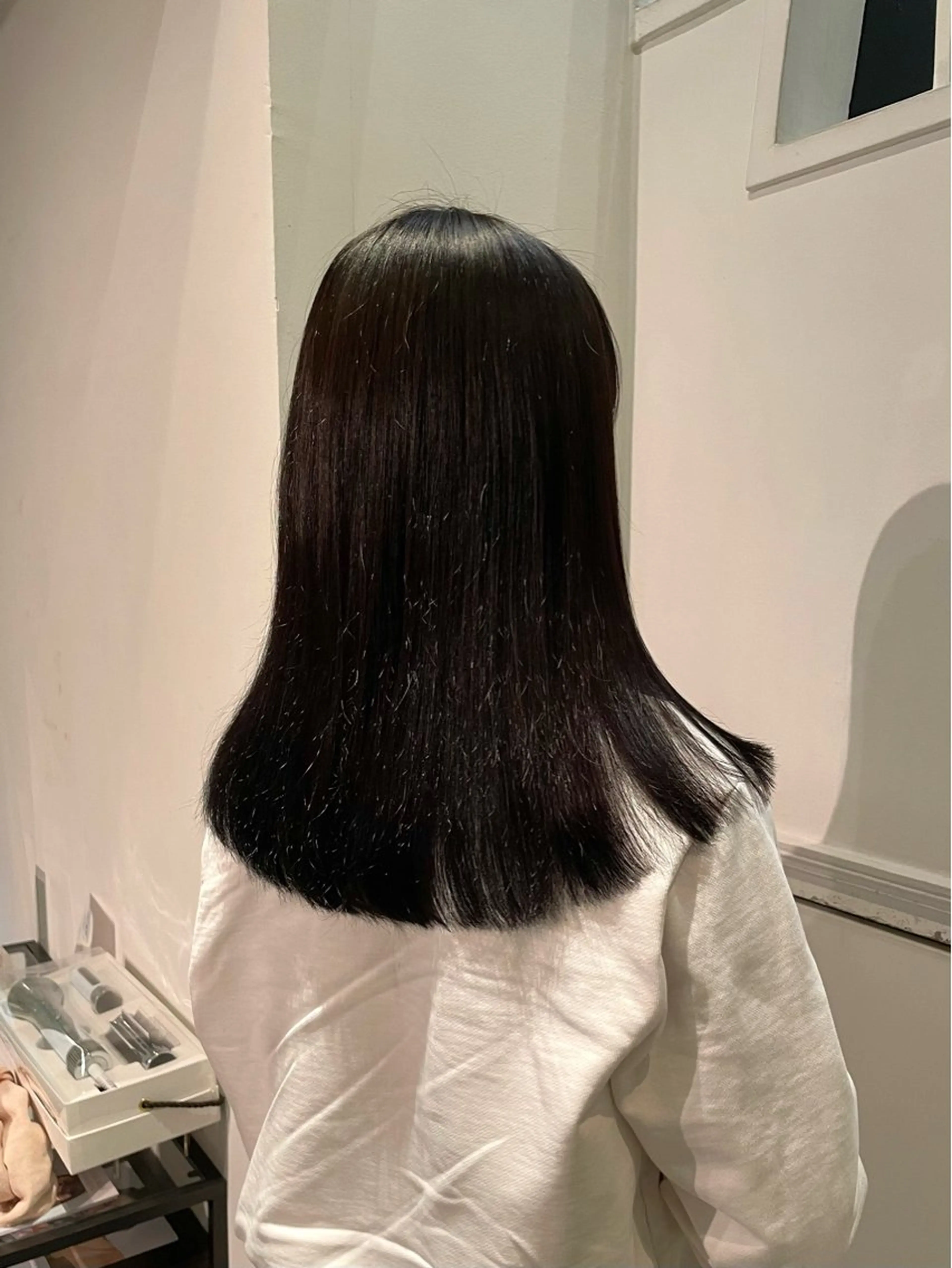 ロング カラー 向坂 亜美のヘアスタイル