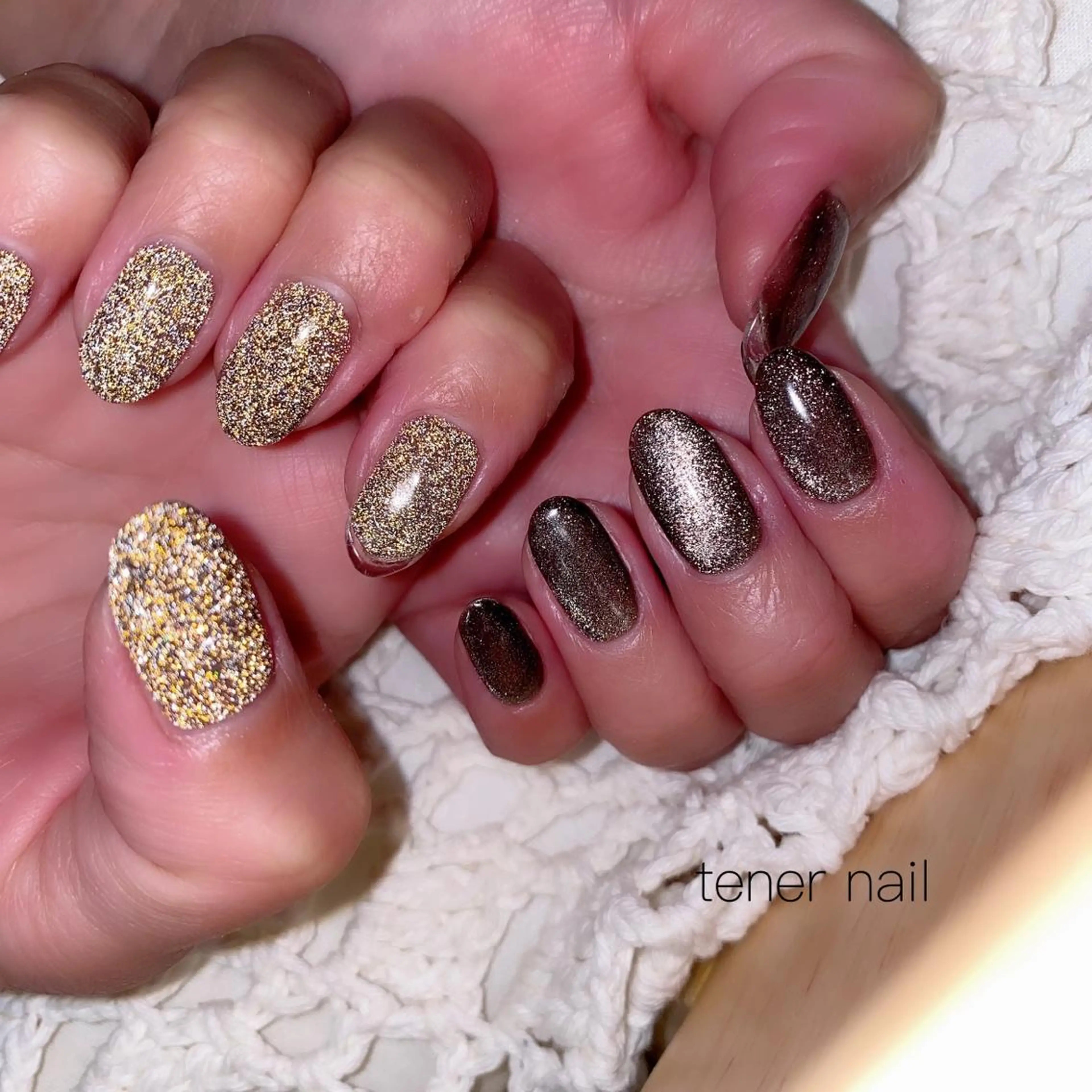 ネイル フラッシュネイル マグネットネイル テネルネイル tener nailのネイルデザイン