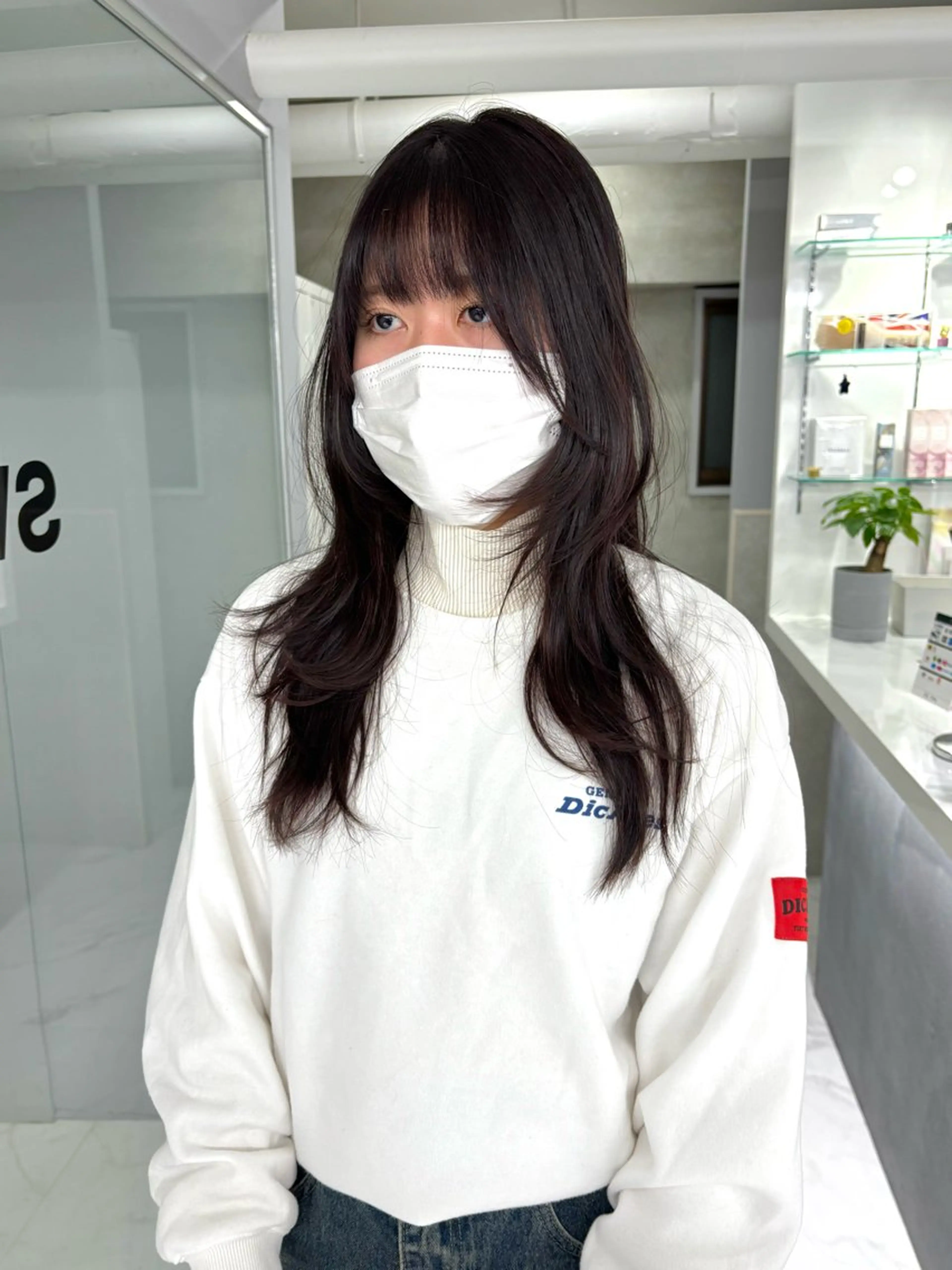 ロング レイヤーカット ヘアカラー トリートメント Miyu🎀レイヤー ／透明感カラー🪽のヘアスタイル