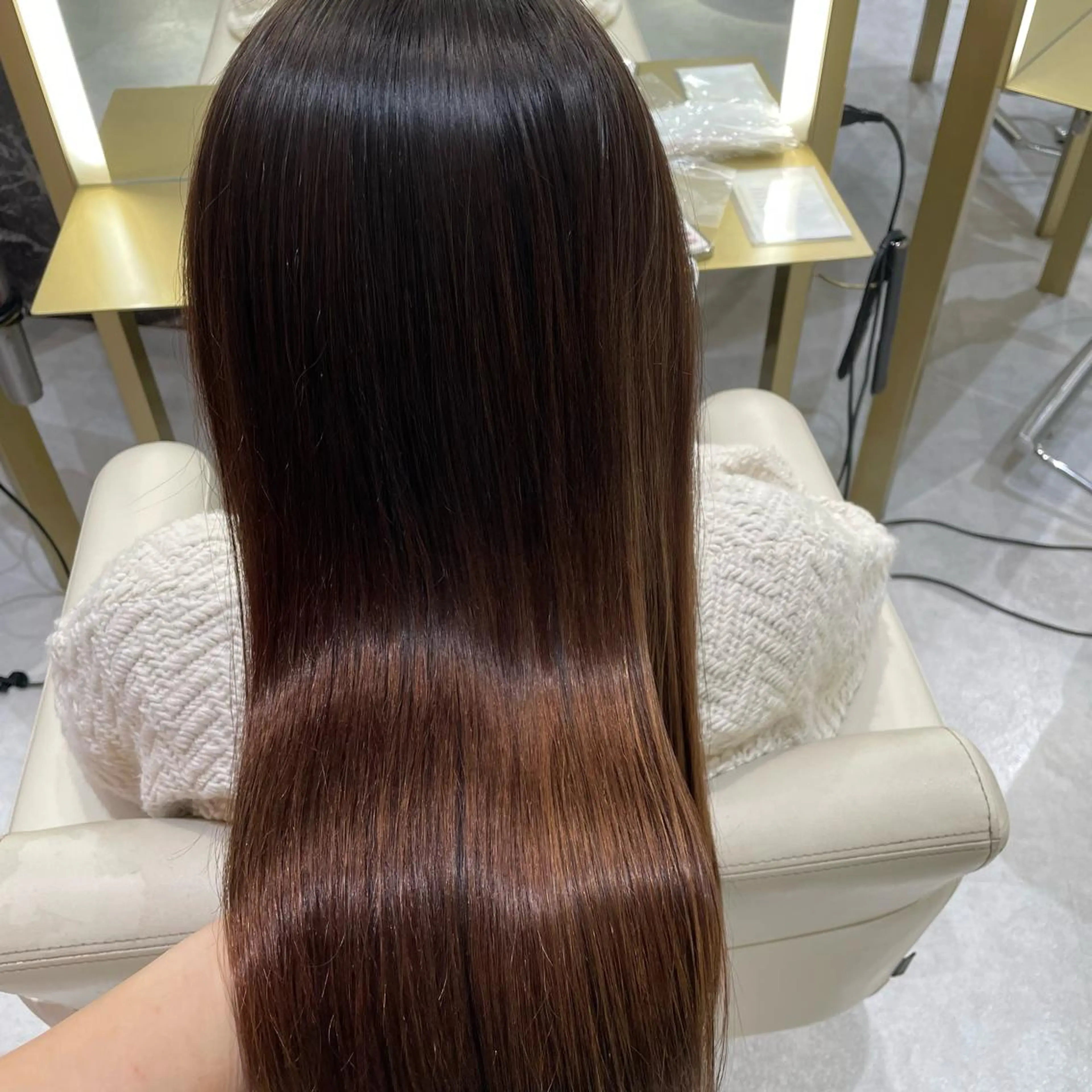 ロング パーマモデル募集🌈 森脇帆南のヘアスタイル