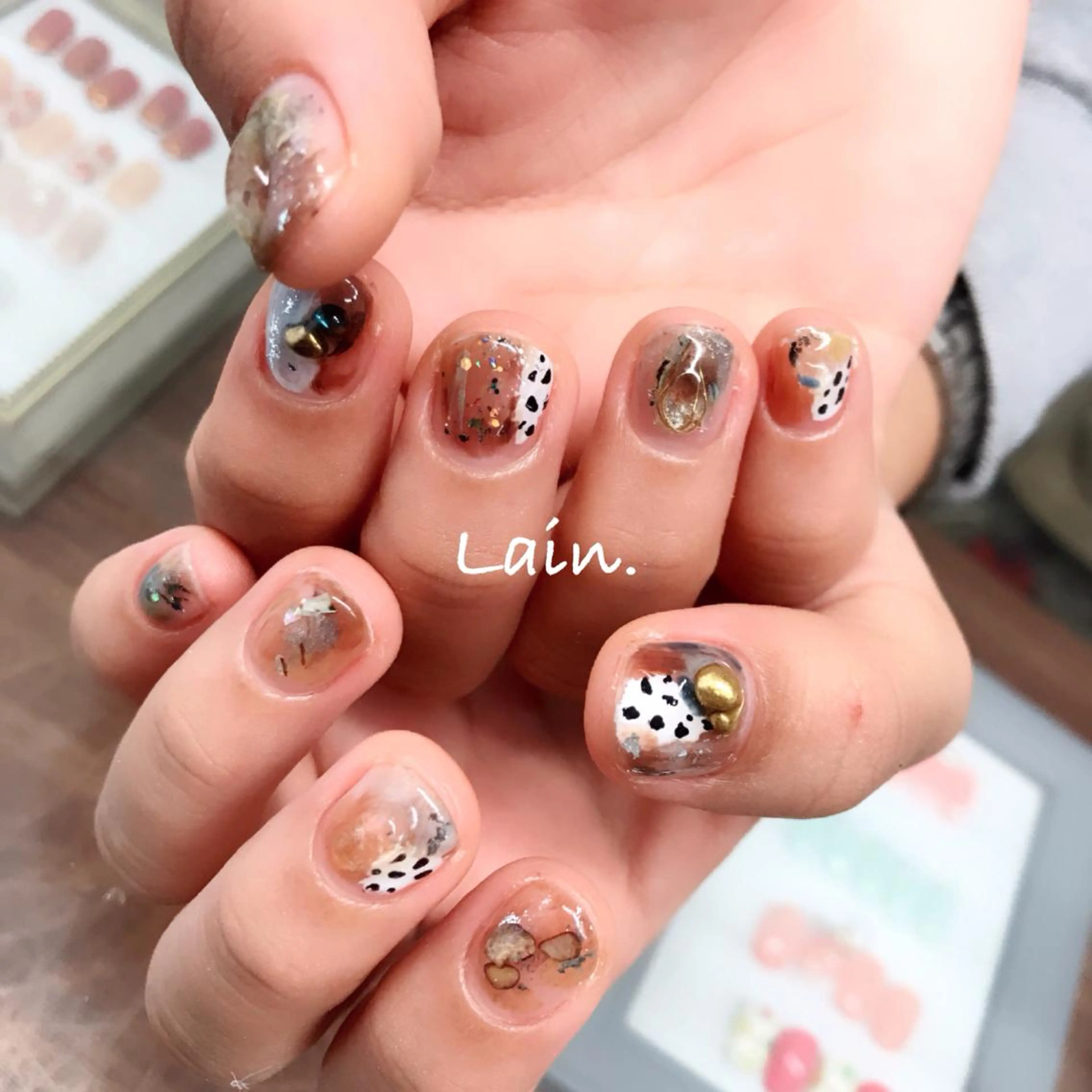 ネイル Liennail 持込デザインやり放題のネイルデザイン