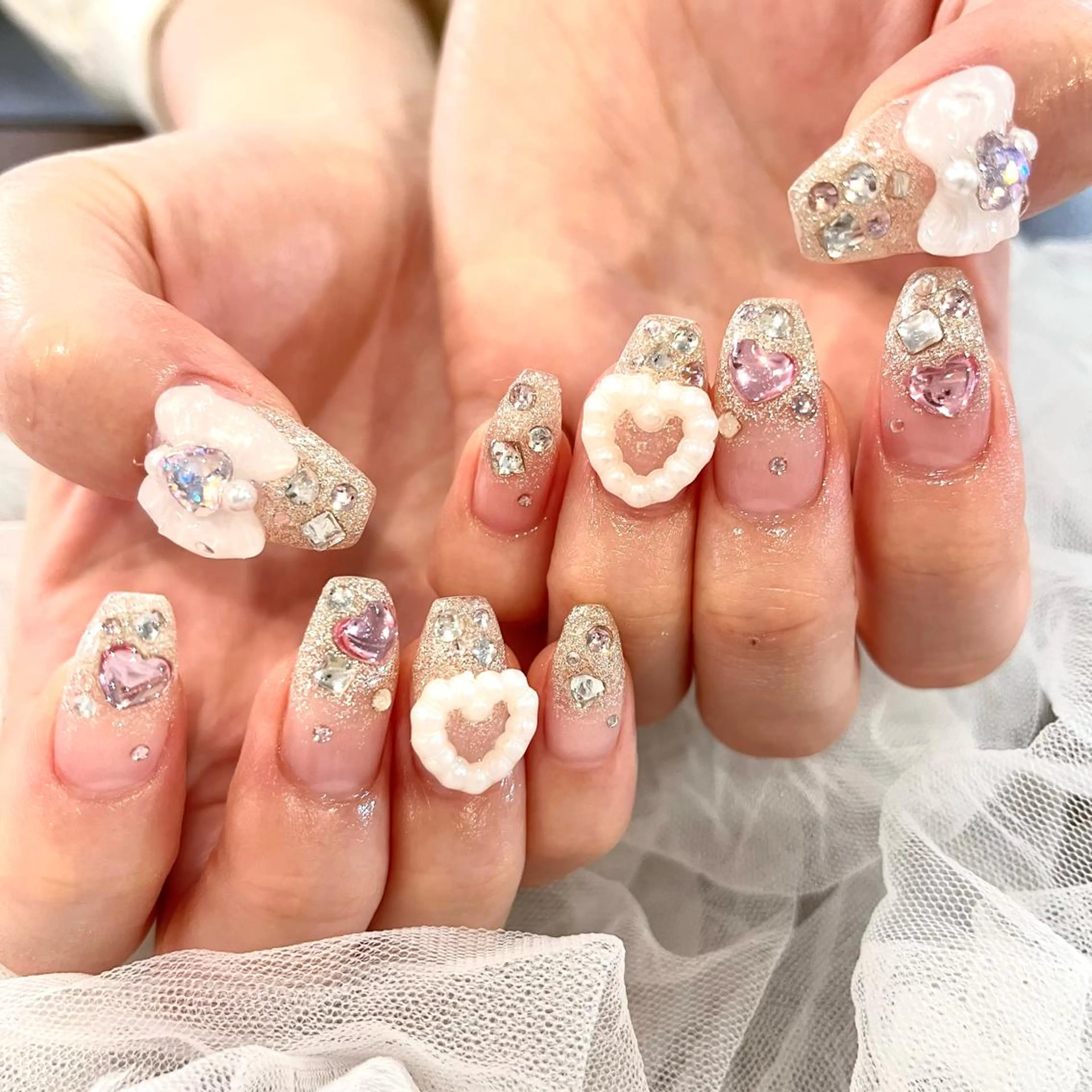 ネイル ハンドネイル Cleo伏見店🌿 Momokaのネイルデザイン