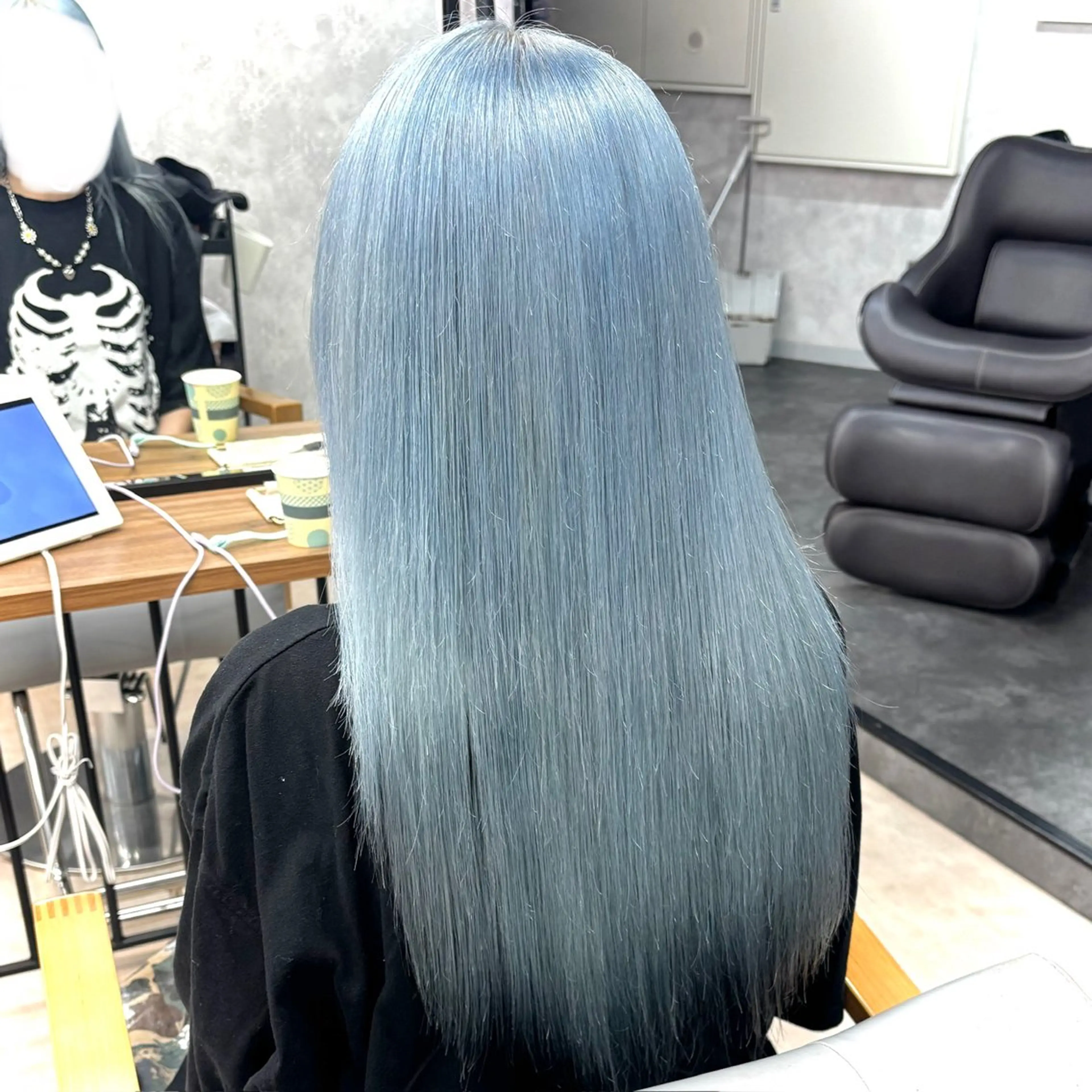 【学割👩🏻‍🎓🍀透明感抜群🍀】ダブルカラー➕カット➕トリートメント（1ブリーチ）の写真