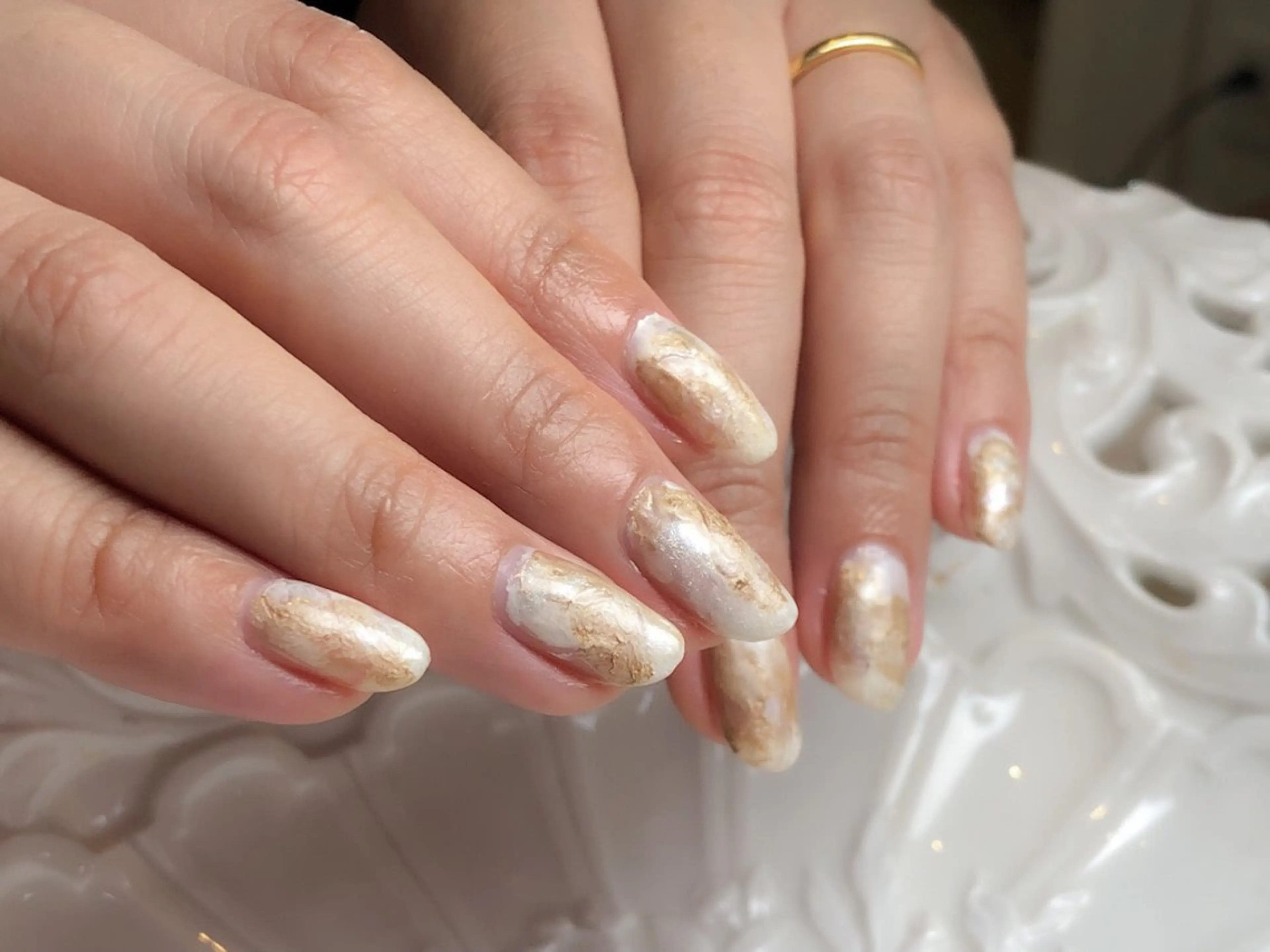 ネイル 入学式 卒業式 ニュアンスネイル 春ネイル nail _anpのネイルデザイン