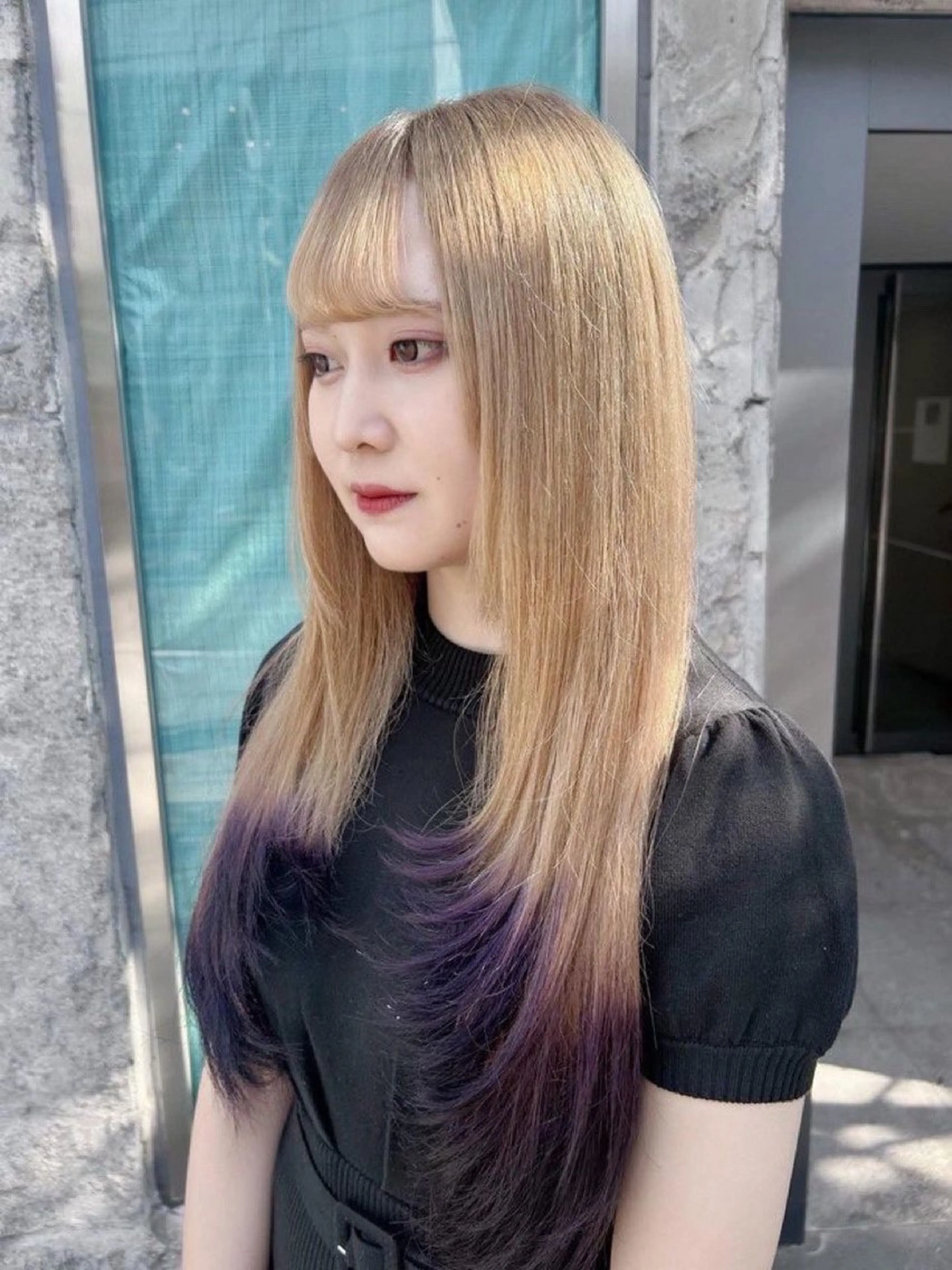 ロング 島川 蒼梧のヘアスタイル