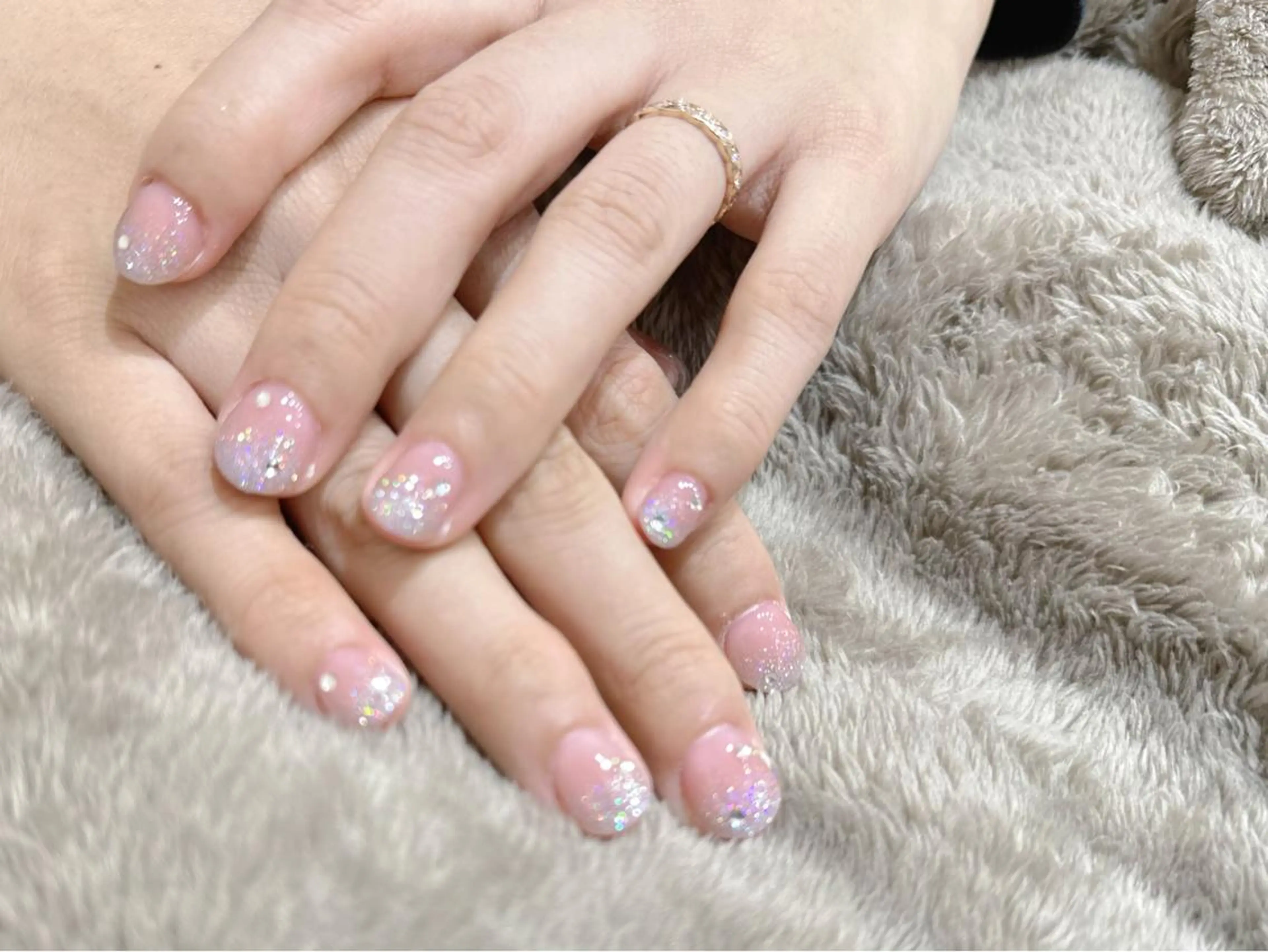 ネイル ストーンネイル Umi nail& eyelashのネイルデザイン