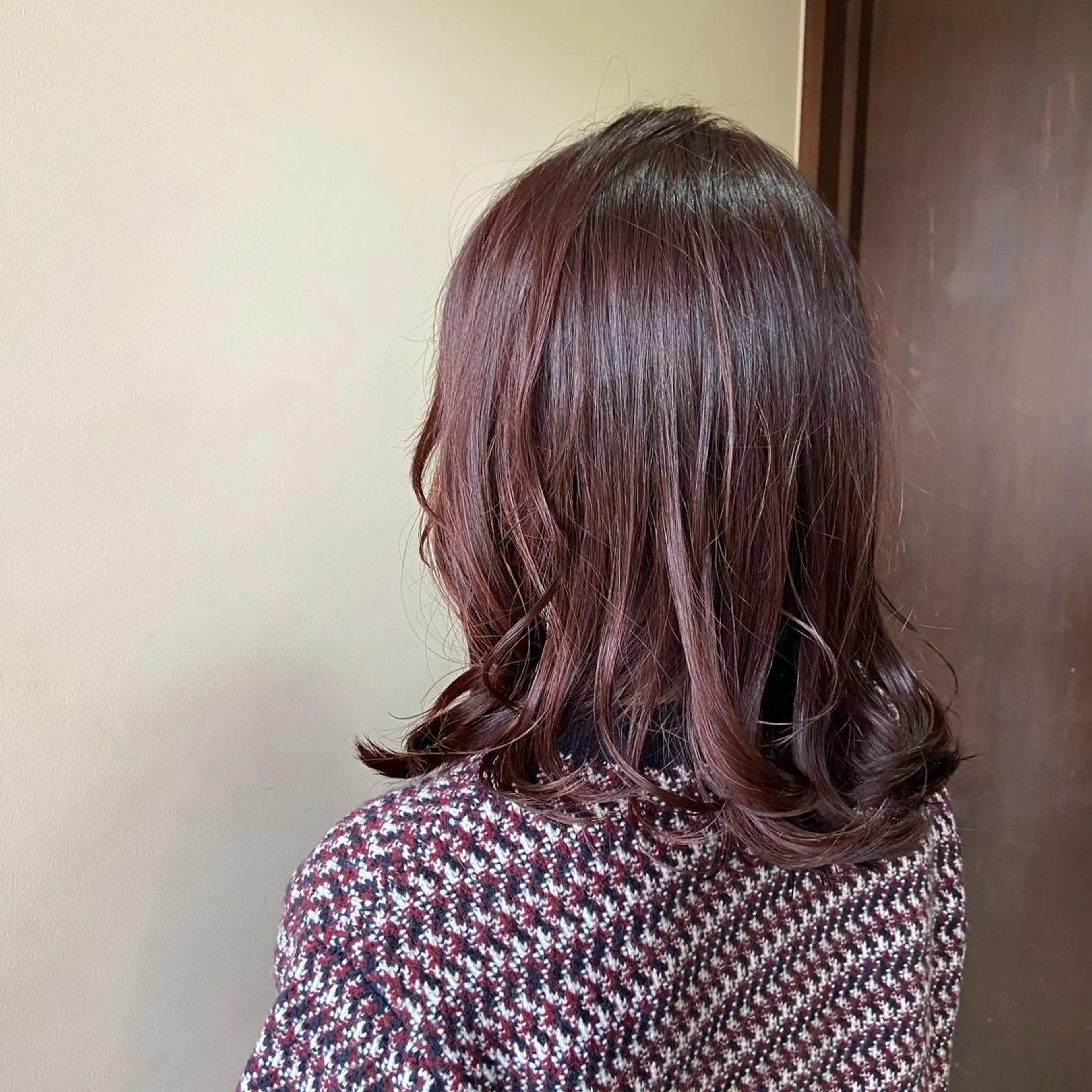 ミディアム 韓国ヘア ユイカのヘアスタイル