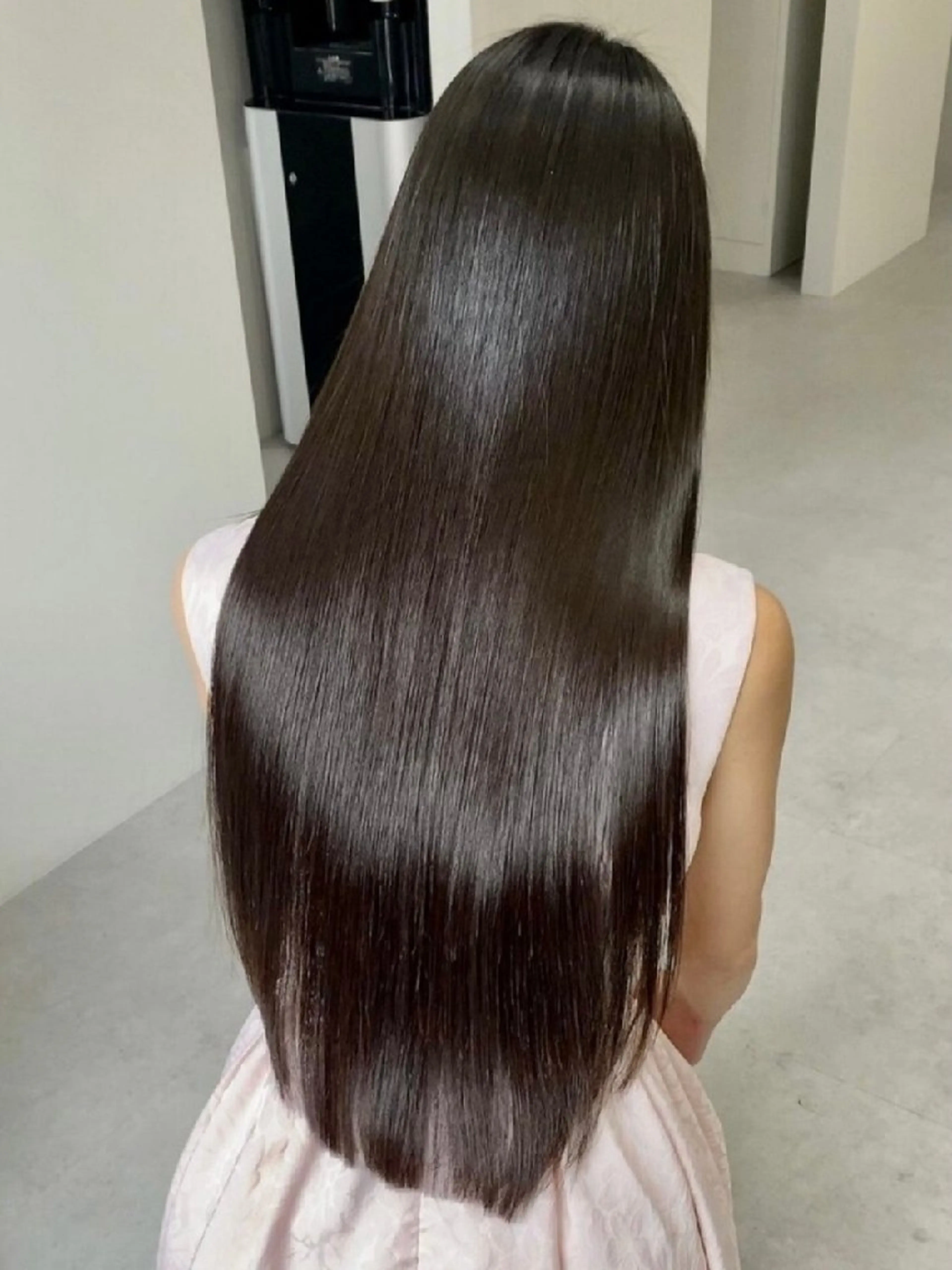 セミロング トリートメント 酸熱トリートメント カット トリートメント 髪質改善/ 上村旺武のヘアスタイル