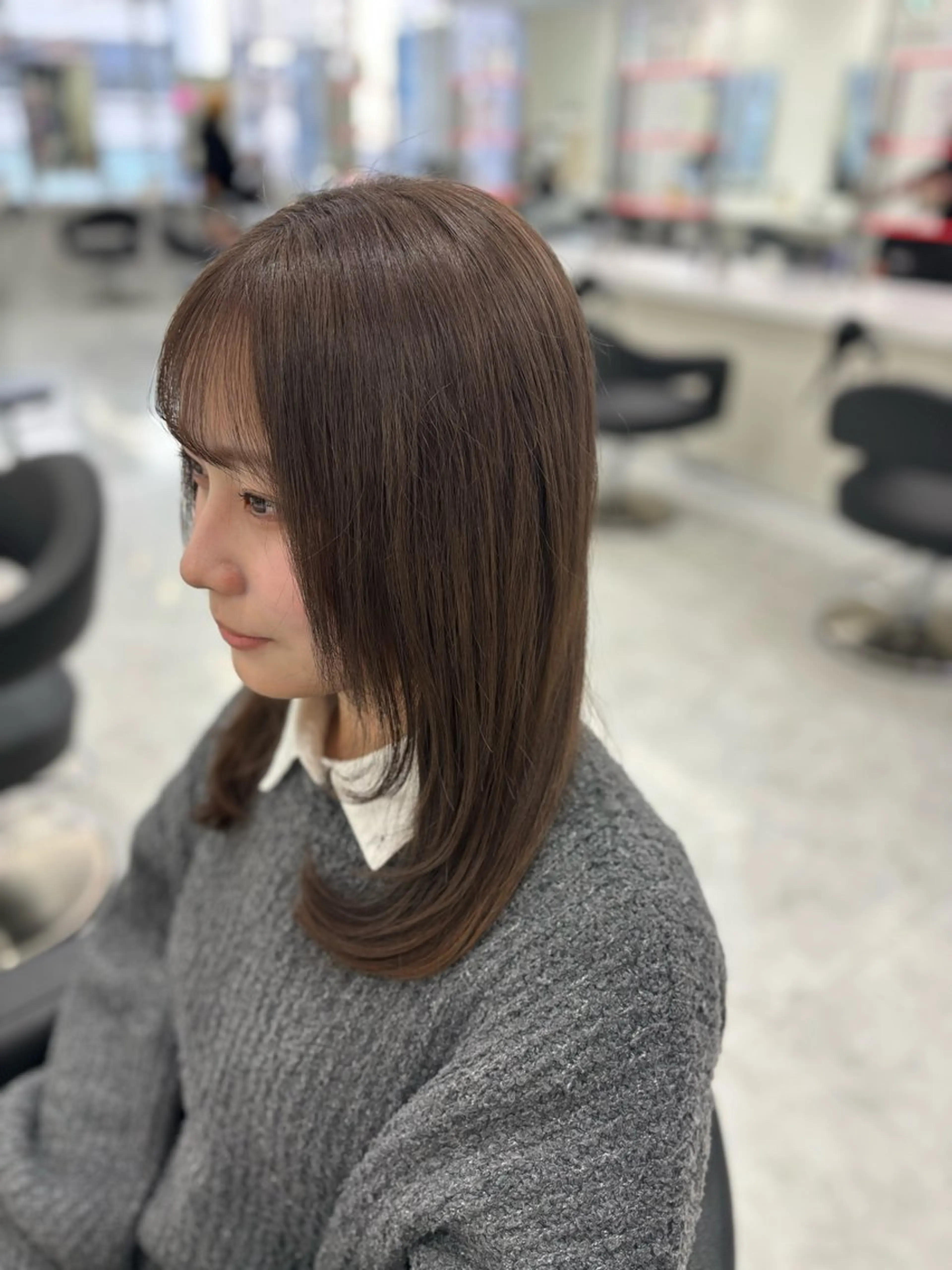 ロング カラー ヘアアレンジ ヘアカラー トリートメント ヘアセット 透明感💕今っぽ似合 わせ𝐍𝐨. 𝟏のヘアスタイル