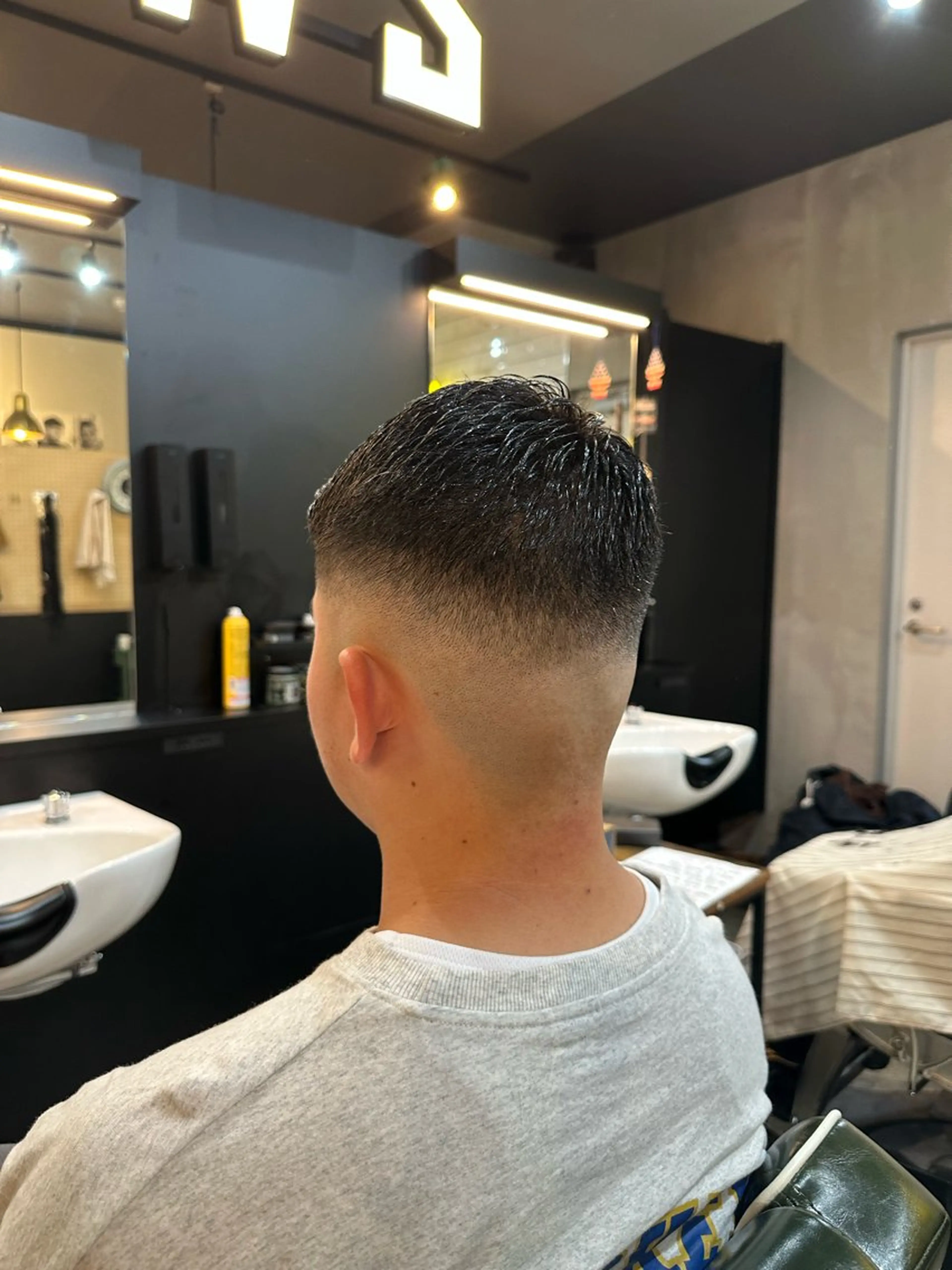 メンズ フェードカット スキンフェード FRANK'SBARBER所属・AMANO KOAのヘアスタイル