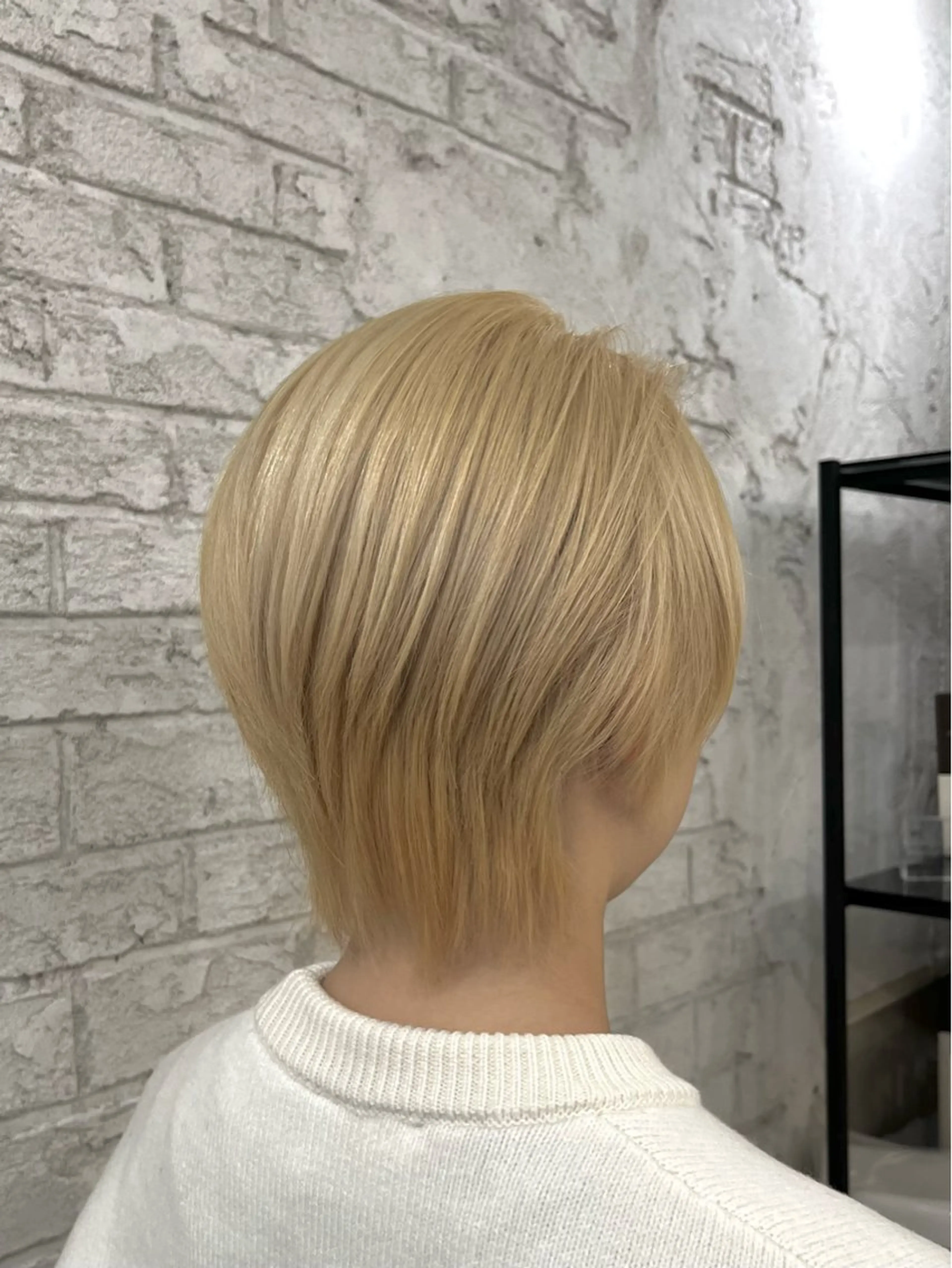 ショート 艶髪ブリーチカラー 💗manaka💗のヘアスタイル