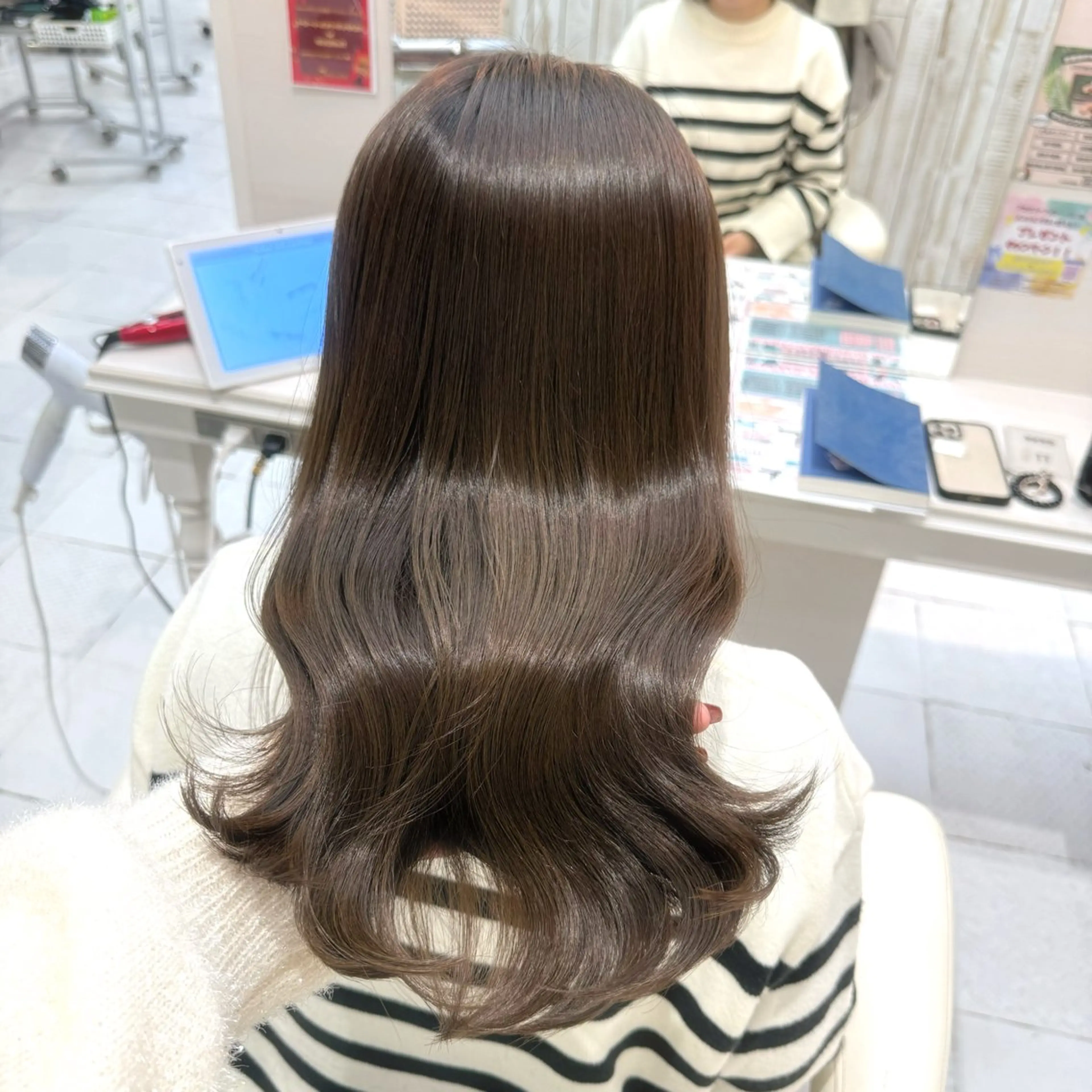 🧡✨️ワンカラー➕髪質改善トリートメント✨️🧡の写真