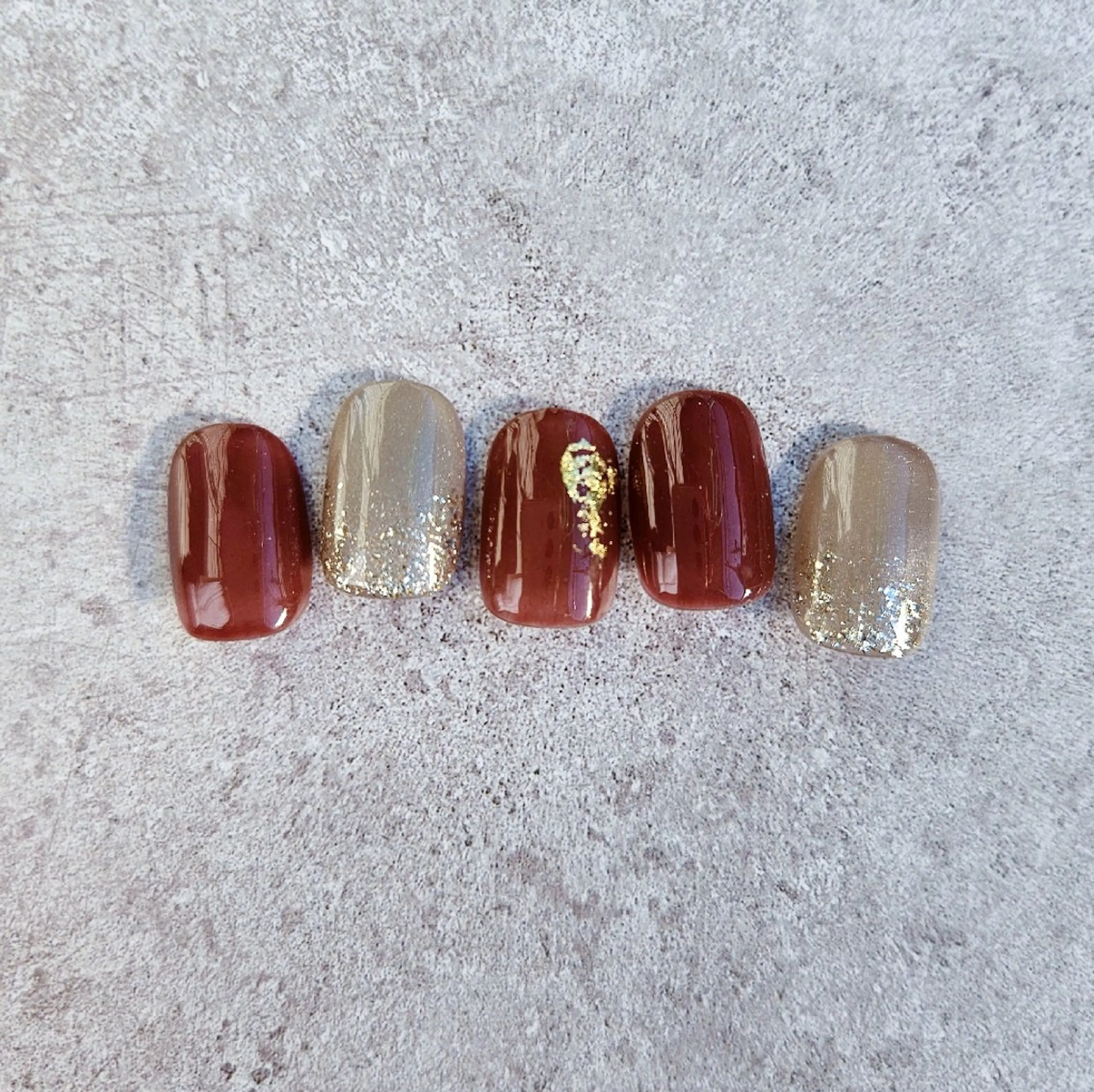 ネイル ジェルネイル ニュアンスネイル パラジェル シンプルネイル 冬ネイル ハンドネイル Nailsalon manoのネイルデザイン