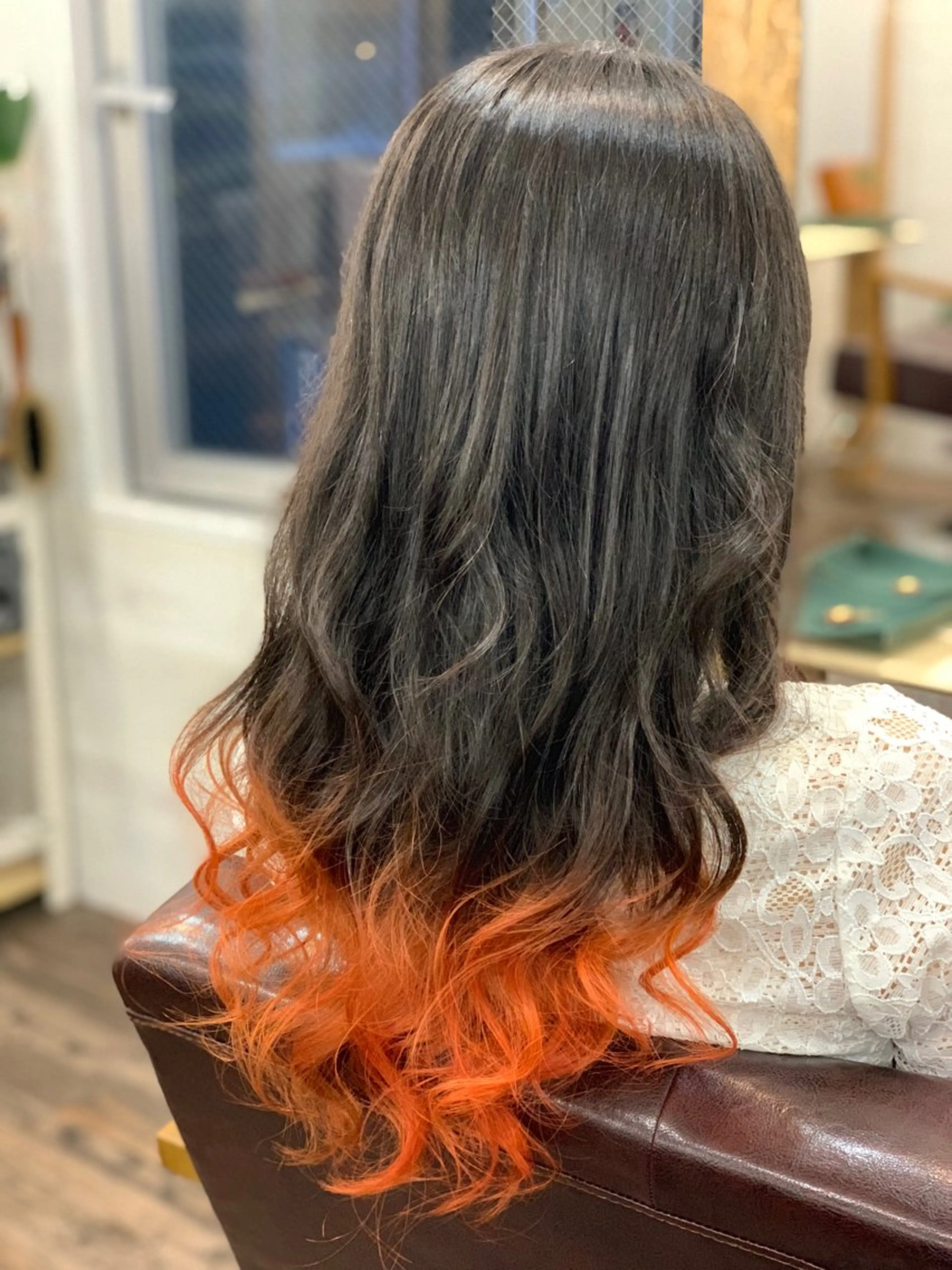 ロング ヘアカラー トリートメント ✨ハイトーン✨透明感 ✨生神　優季のヘアスタイル