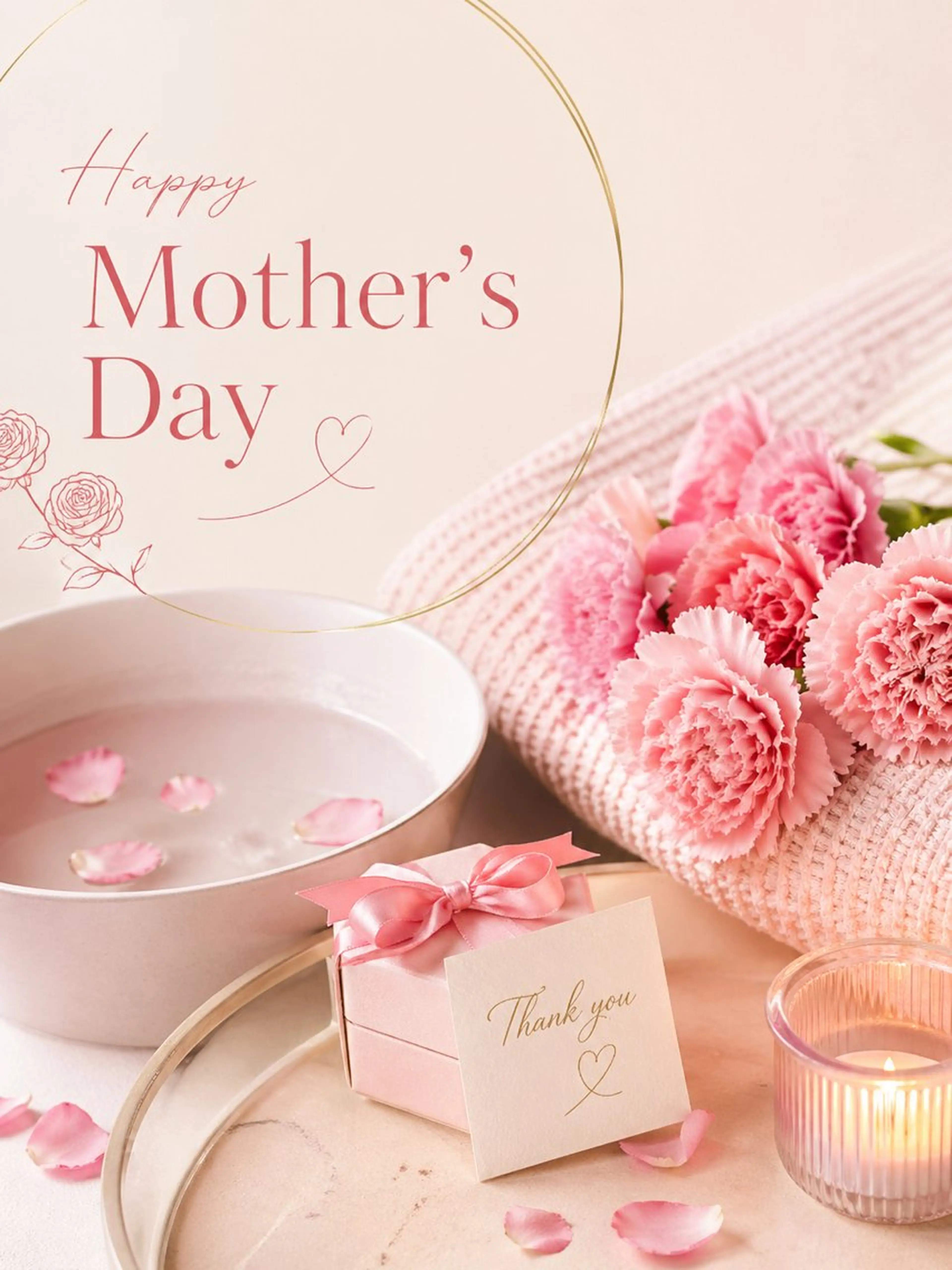 【5月限定】🌹母の日特別メニューヘッドスパ🌹の写真