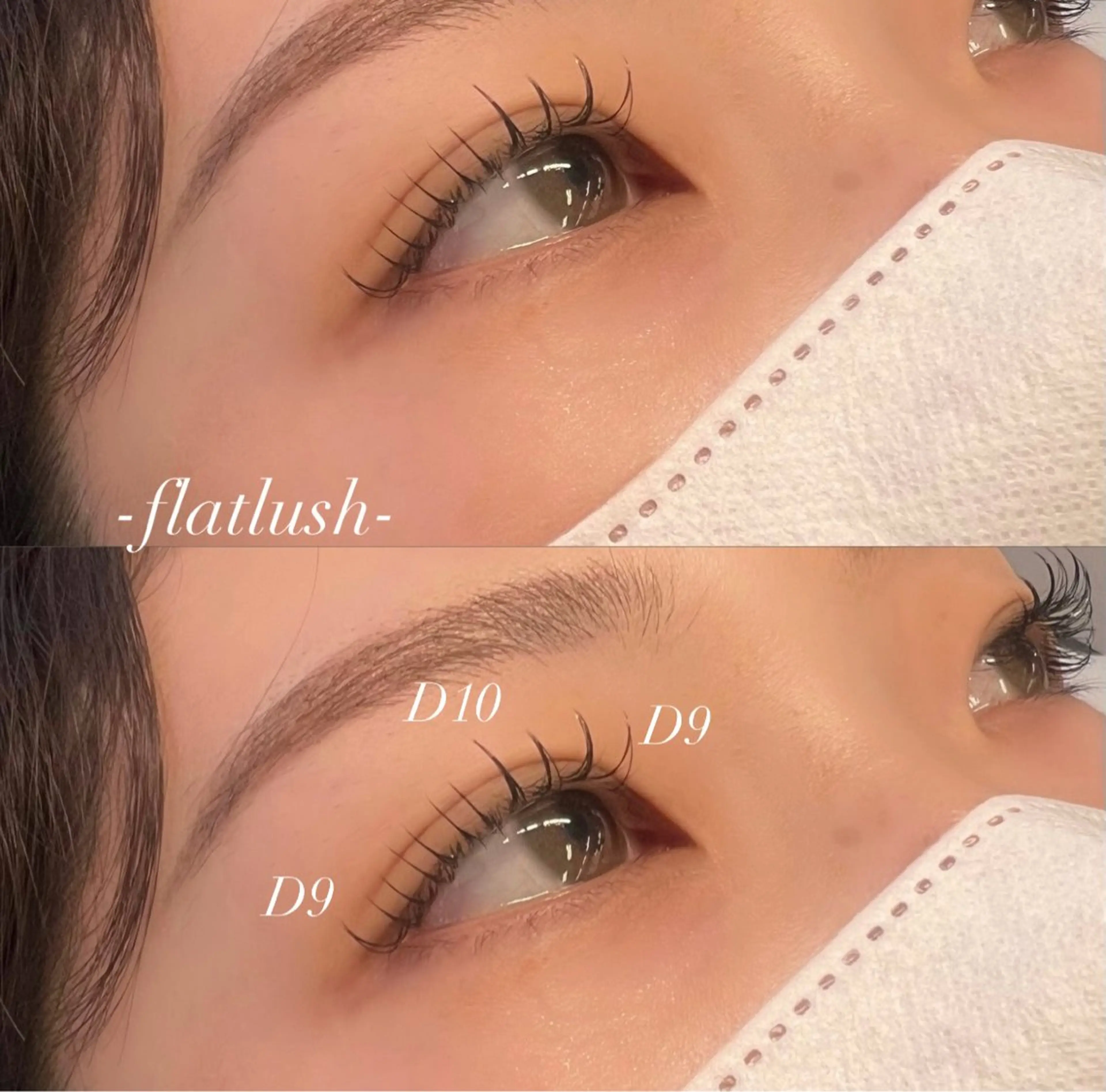 マツエク・マツパ フラットラッシュ マツエク Nanami🩶 Addressのマツエク・マツパデザイン