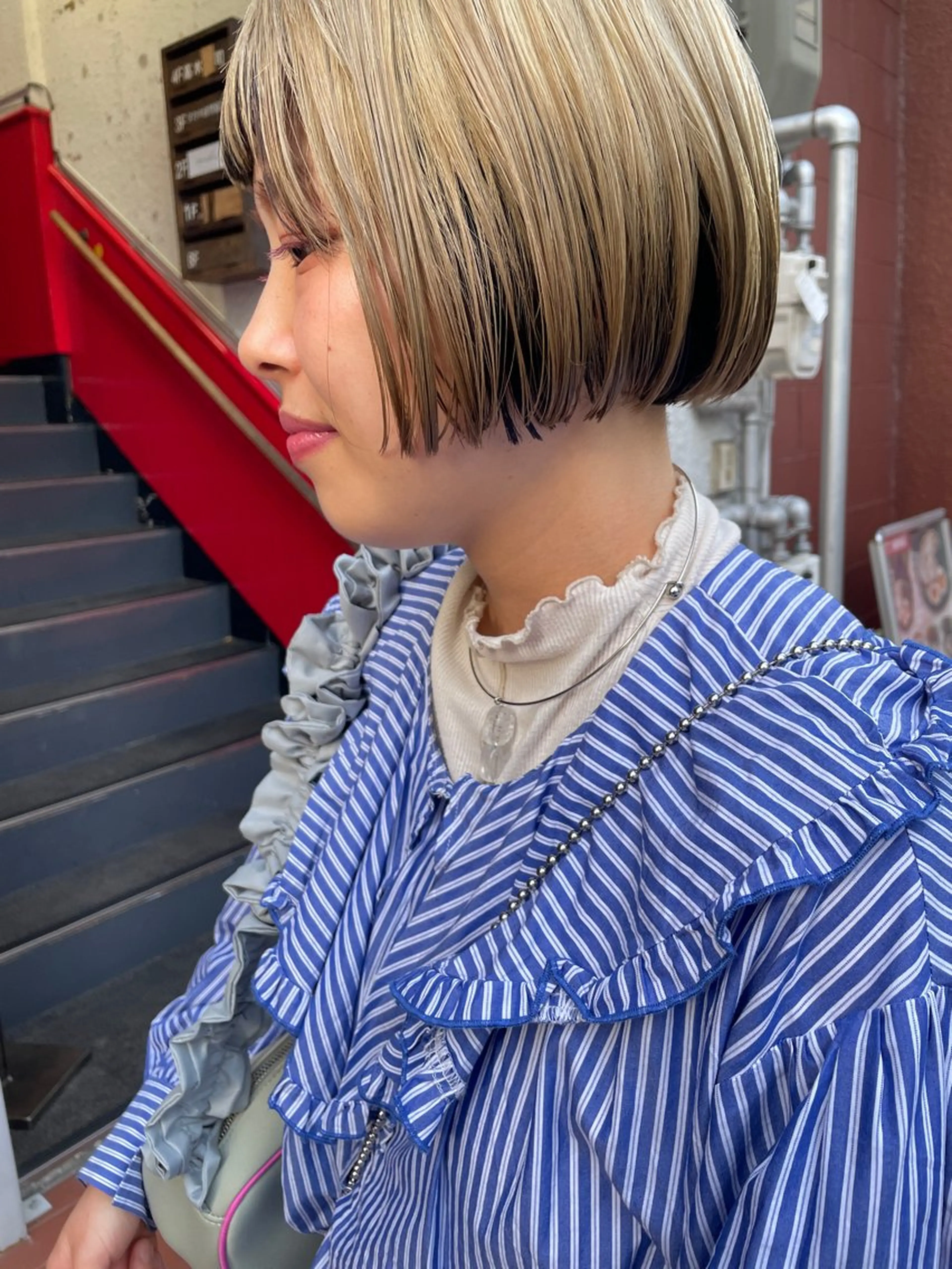 ショート ボブ カット さの あやねのヘアスタイル
