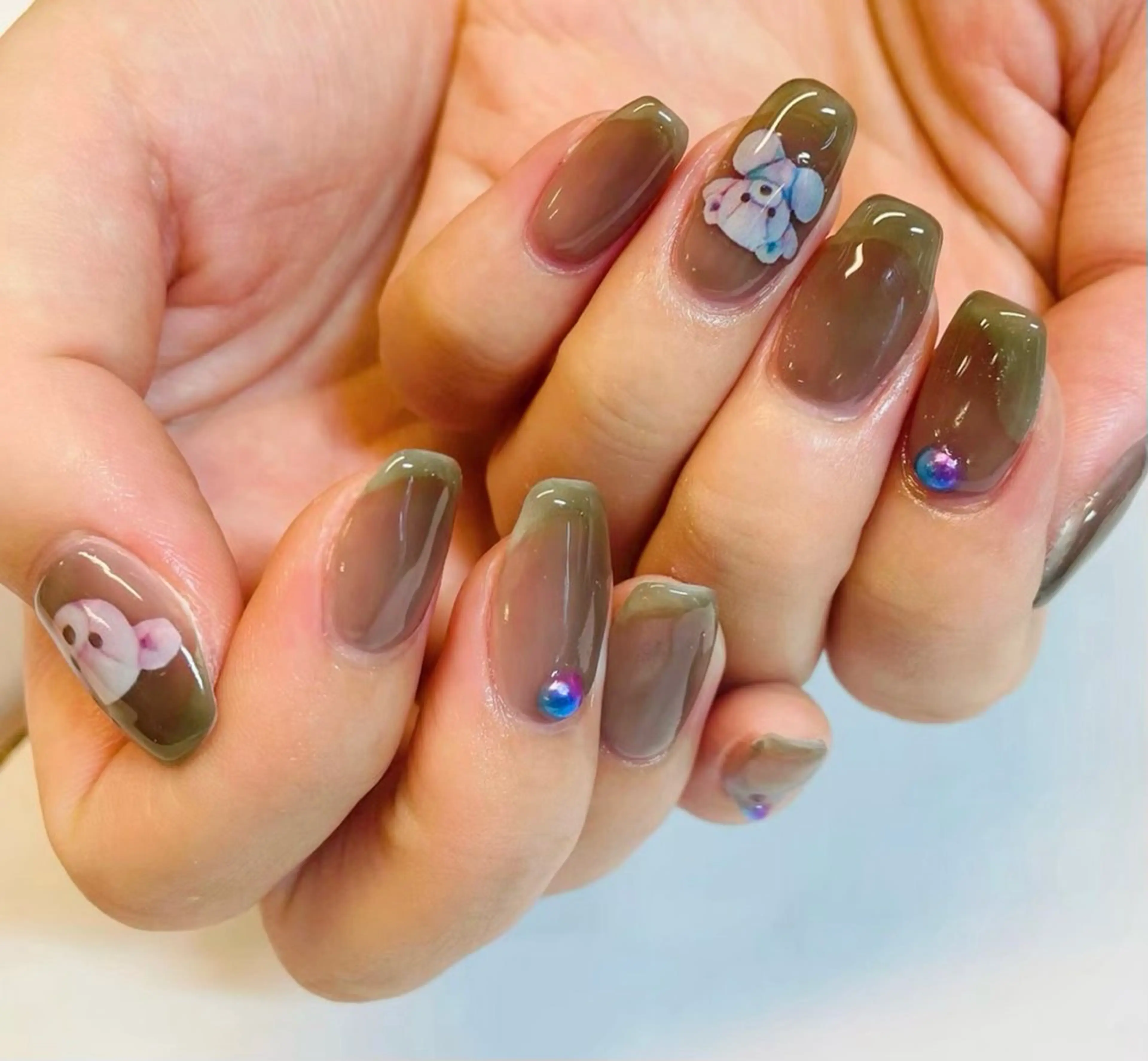 ネイル 🦋AYNIL🦋 ナチュラル専門店♥️のネイルデザイン