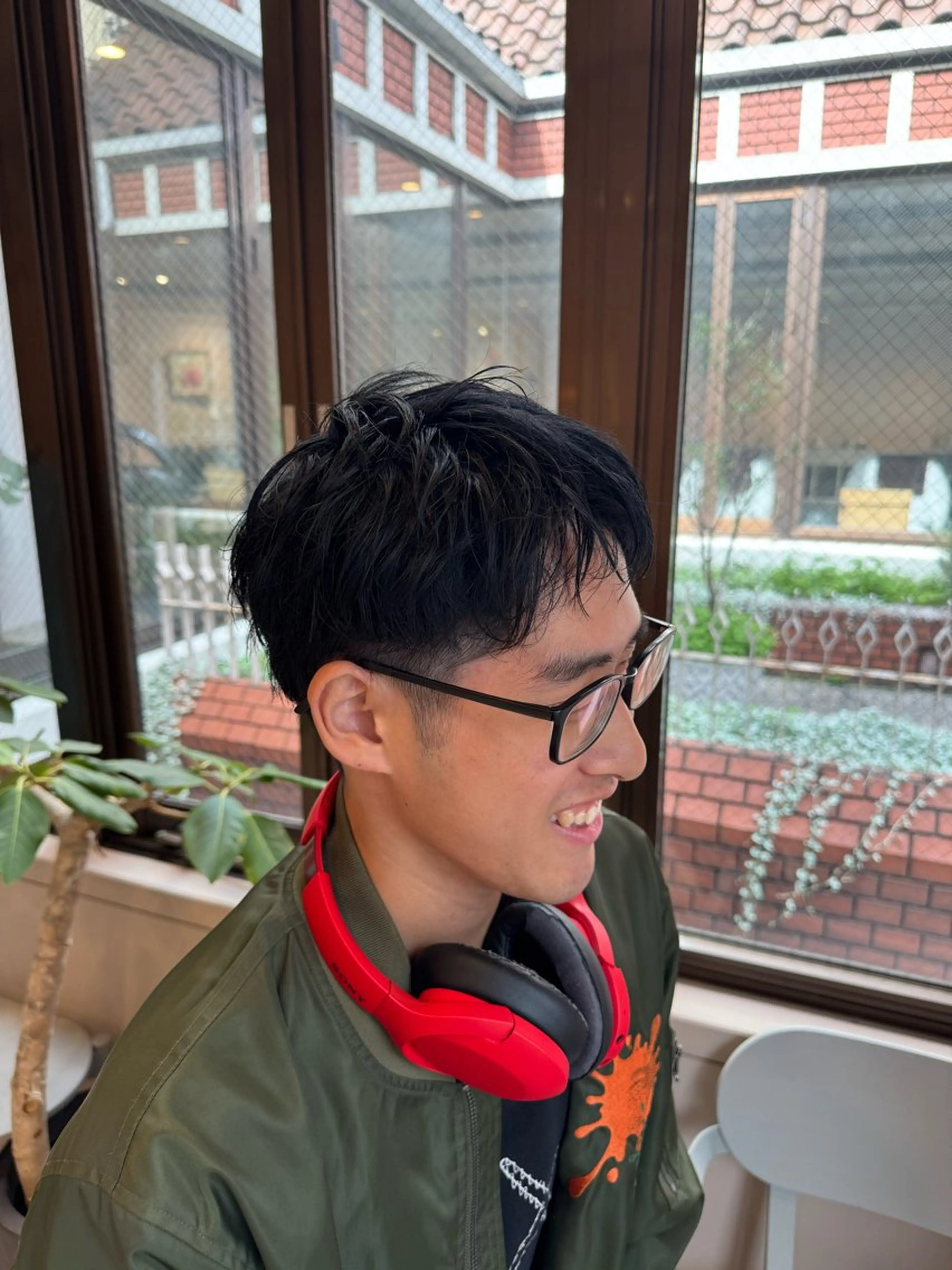 カラー メンズ ヘアカラー AYATO 'のヘアスタイル