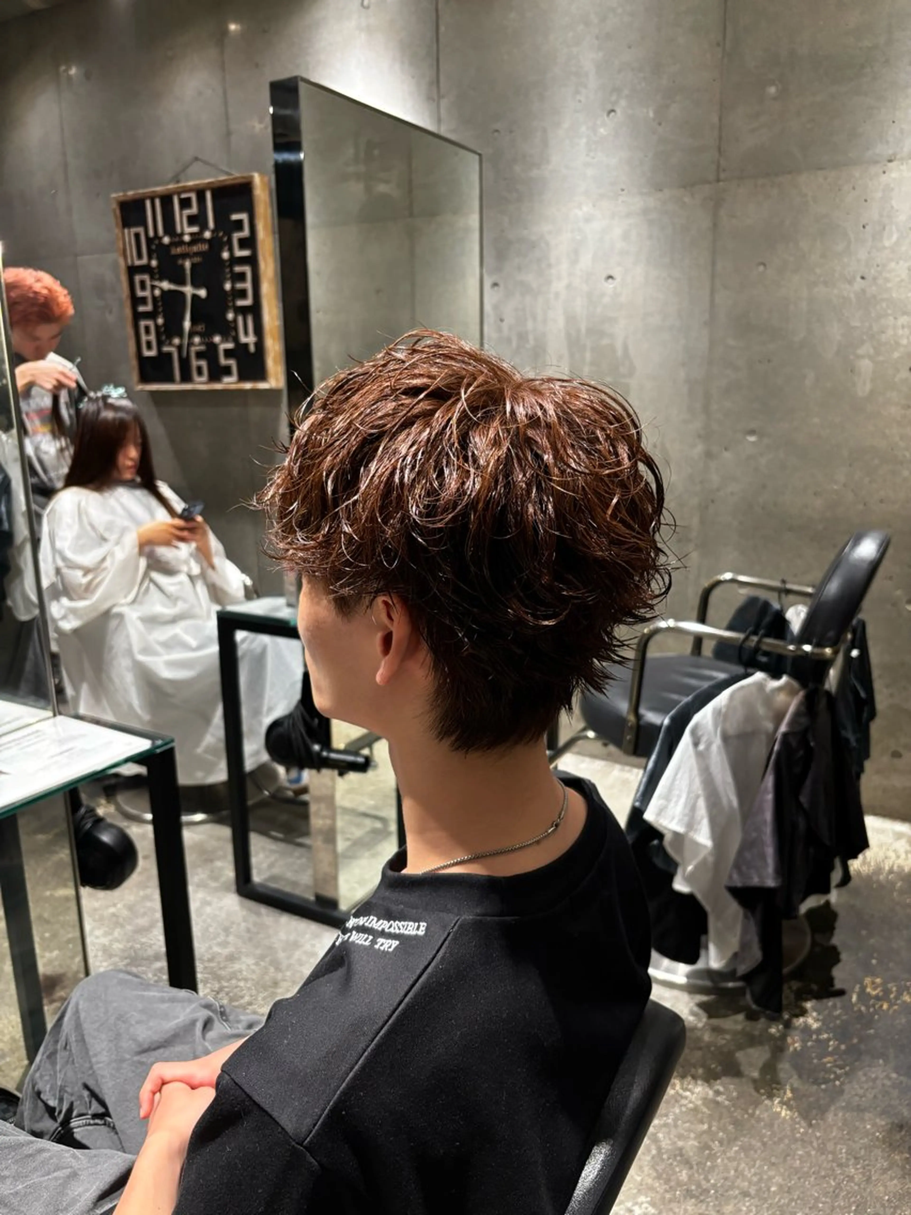 パーマ ツイストスパイラルパーマ スパイラルパーマ 地毛風ストレート/ 艶髪/けいすけのヘアスタイル