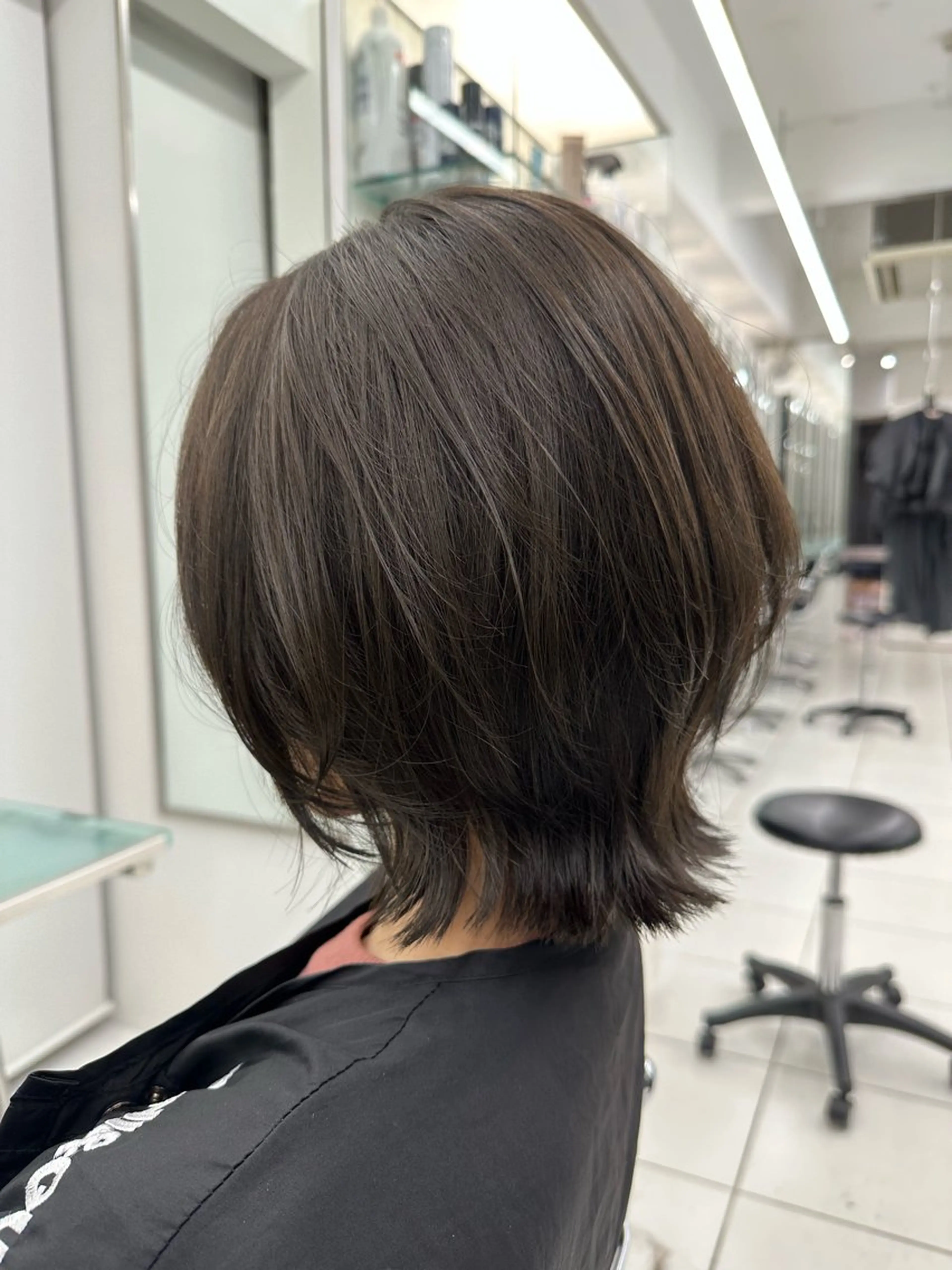 ミディアム 高橋 沙央のヘアスタイル