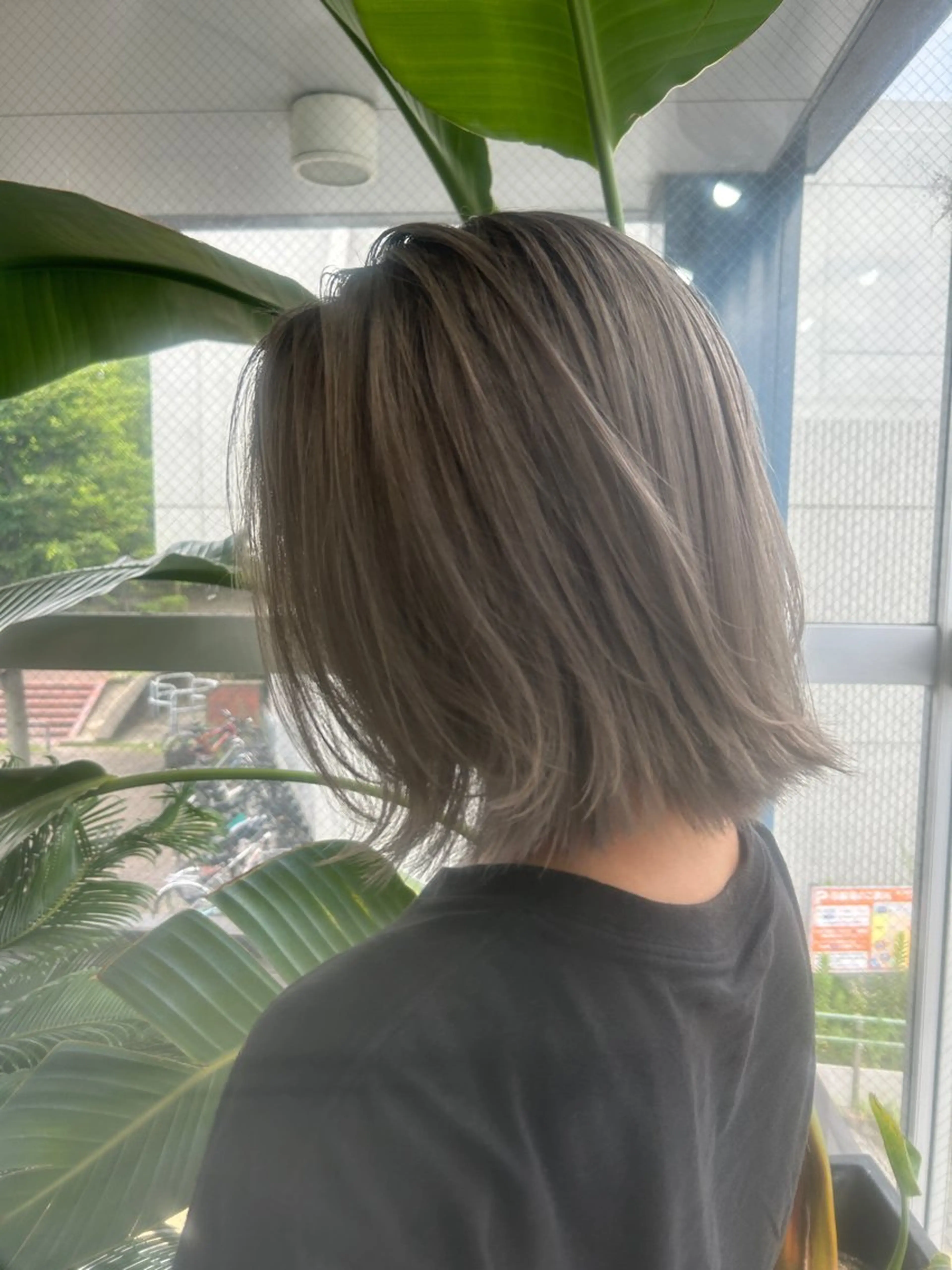 ミディアム ボブレイヤー ボブ レイヤーカット 桝田 友美のヘアスタイル