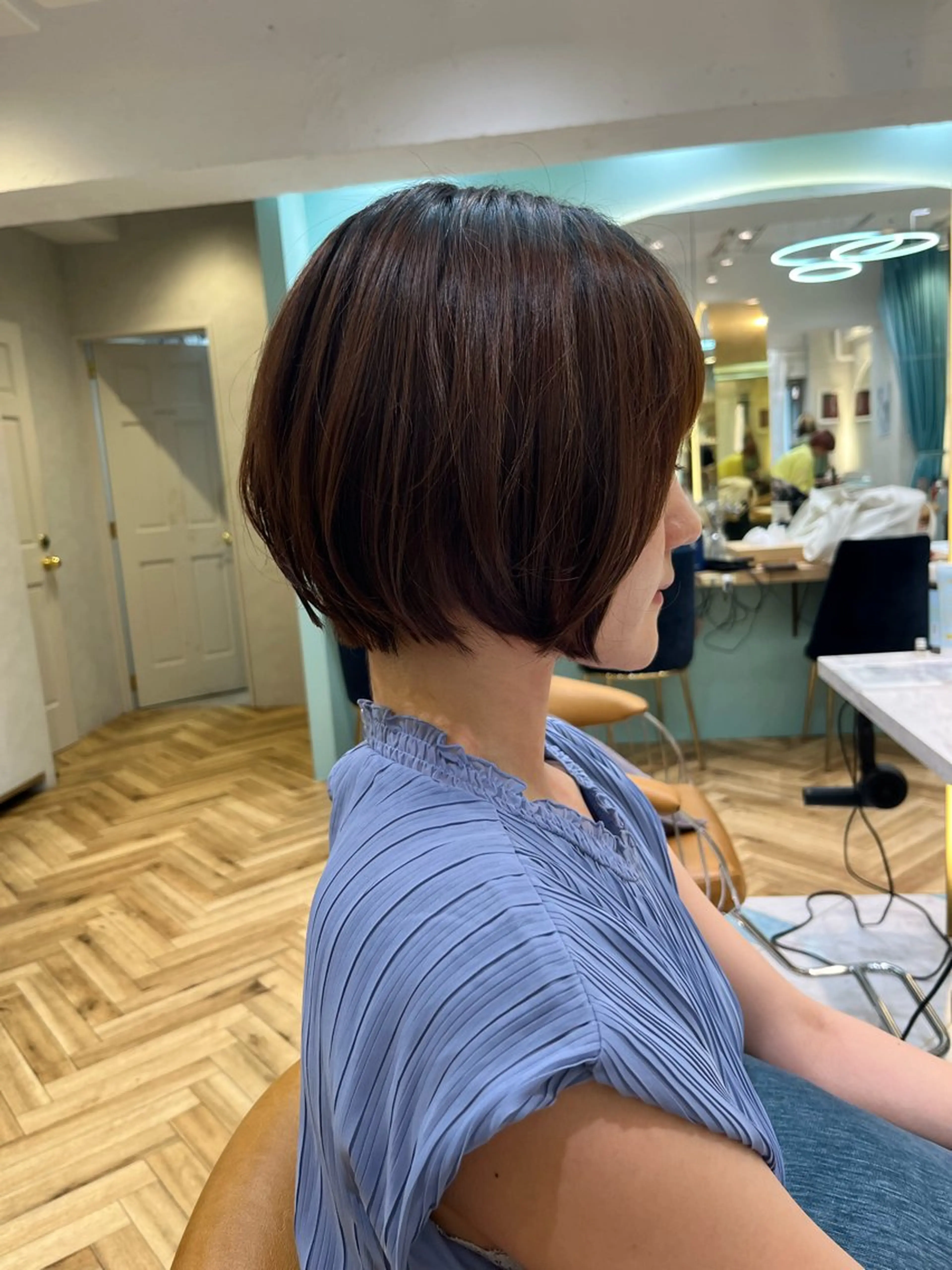 ショート 池袋/似合わせ/縮毛 髪質改善【ugen】のヘアスタイル