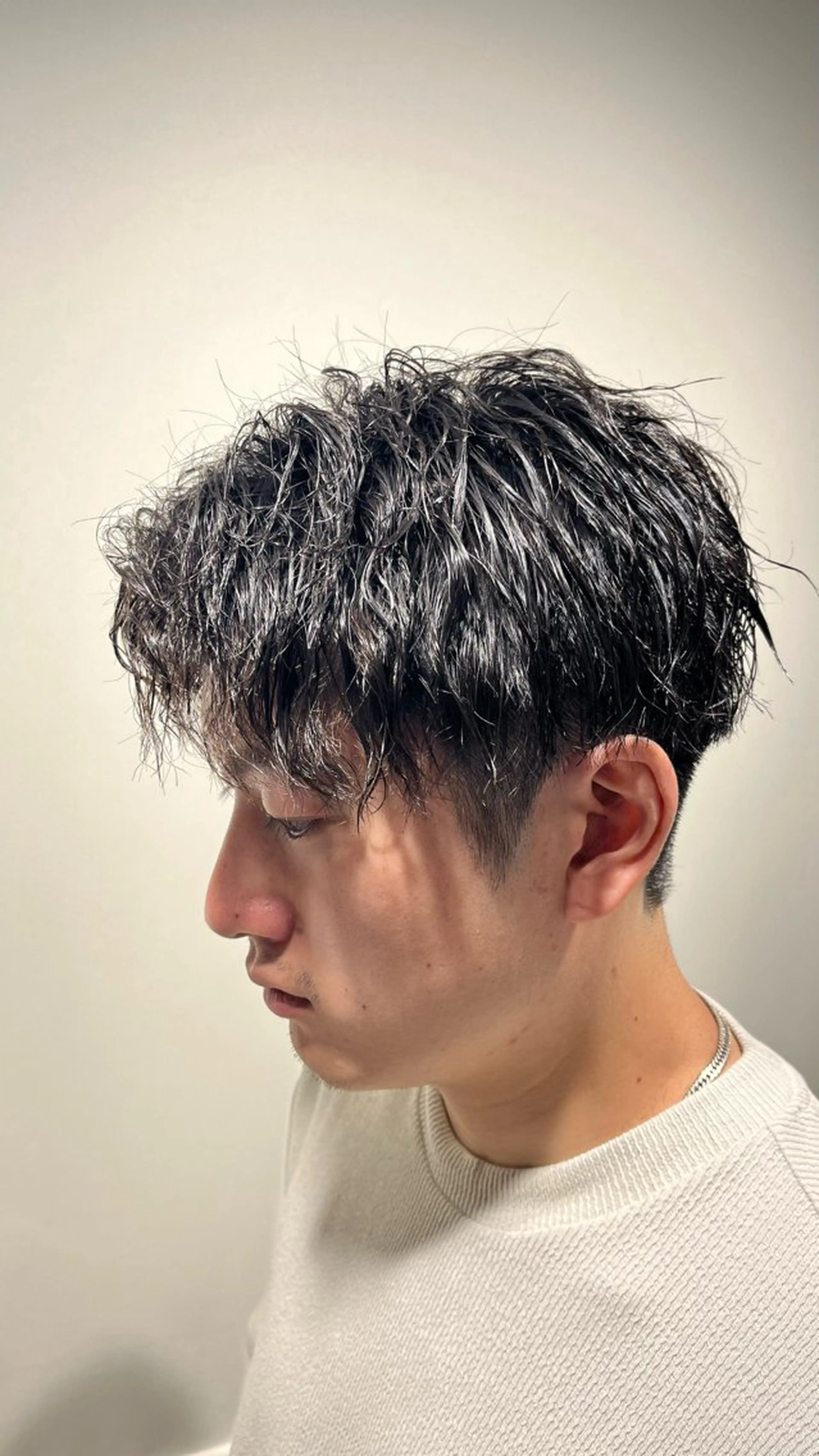 ショート パーマ メンズ 🏆メンズヘア特化 🥇代表りんぺーのヘアスタイル