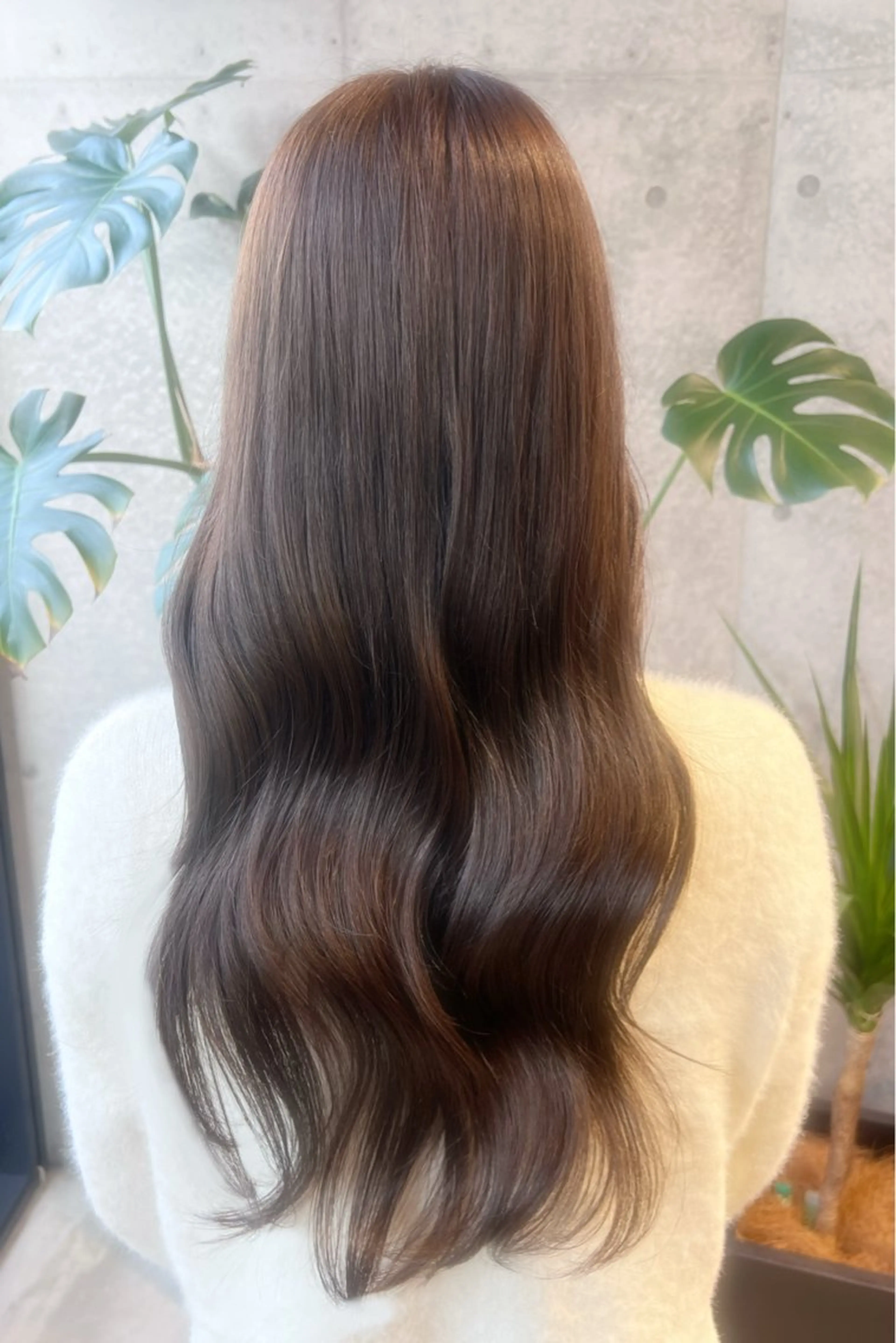 ロング ヘアカラー LOVECHROME HAIR&SCALP LAB OMOTESANDO所属・うるツヤ透明感カラー 𝐀𝐲𝐚𝐦𝐢のヘアスタイル