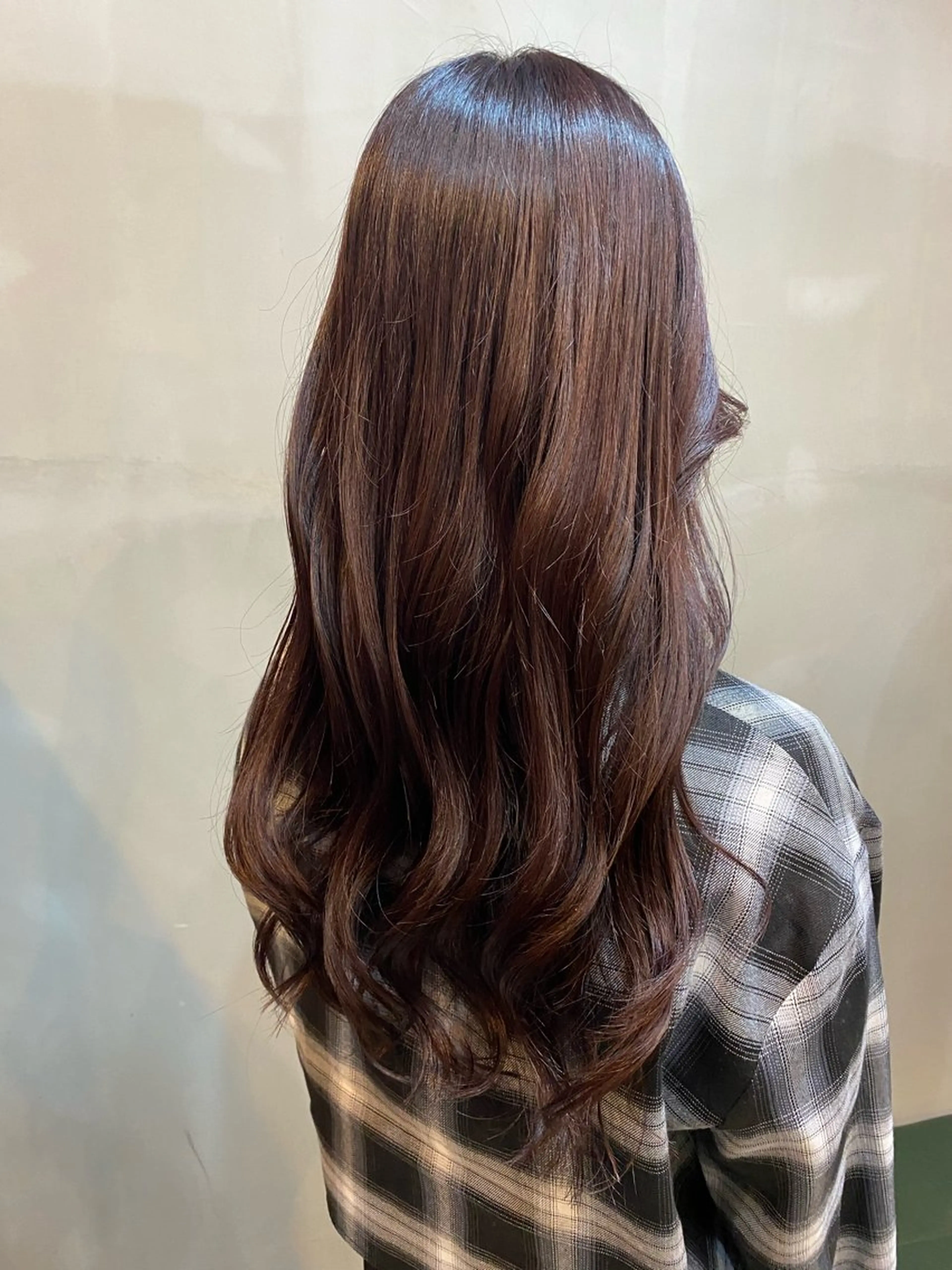 ロング カラー 野口 和真のヘアスタイル