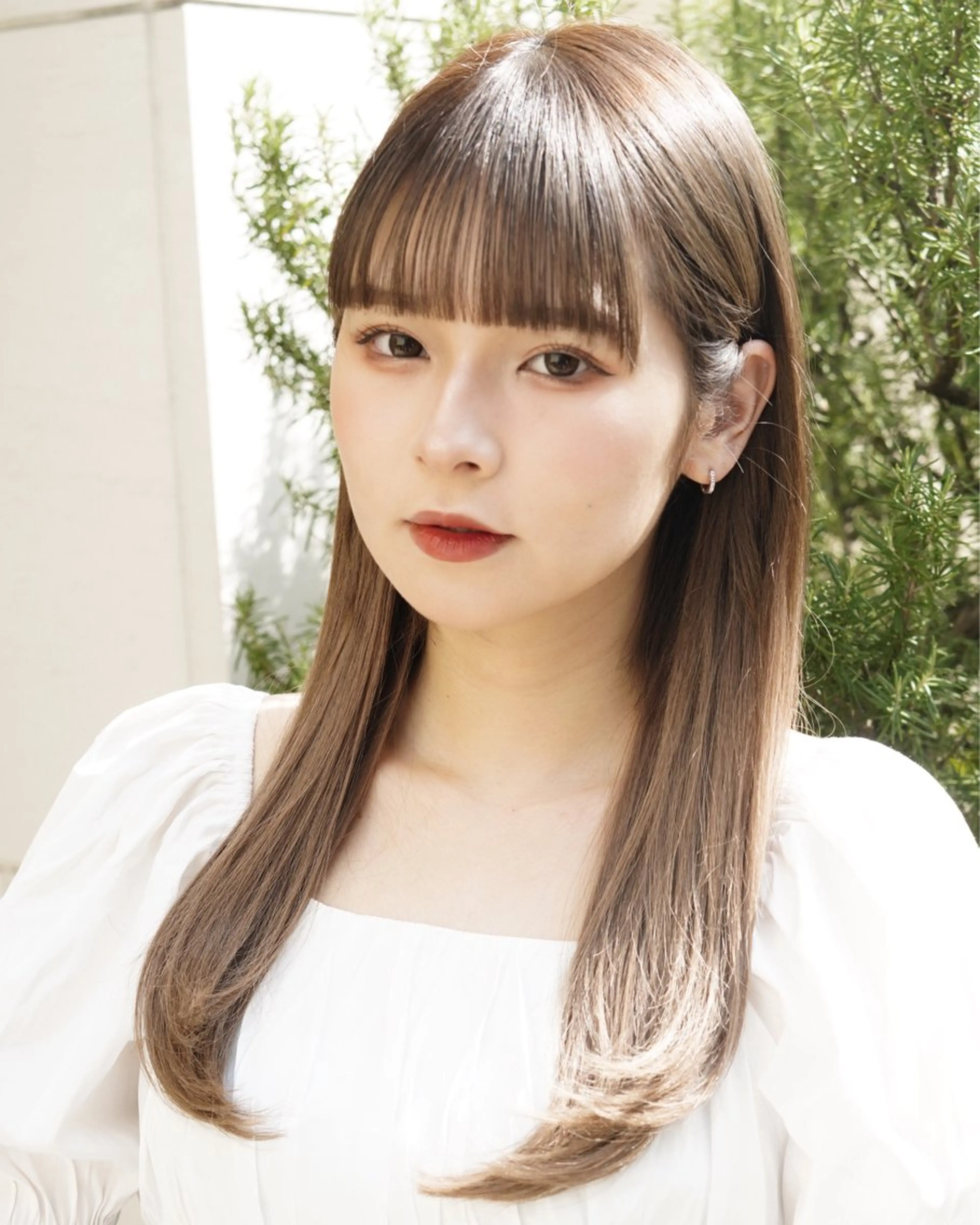 ロング 🔥コテ巻き風 ボブパーマ🔥のヘアスタイル