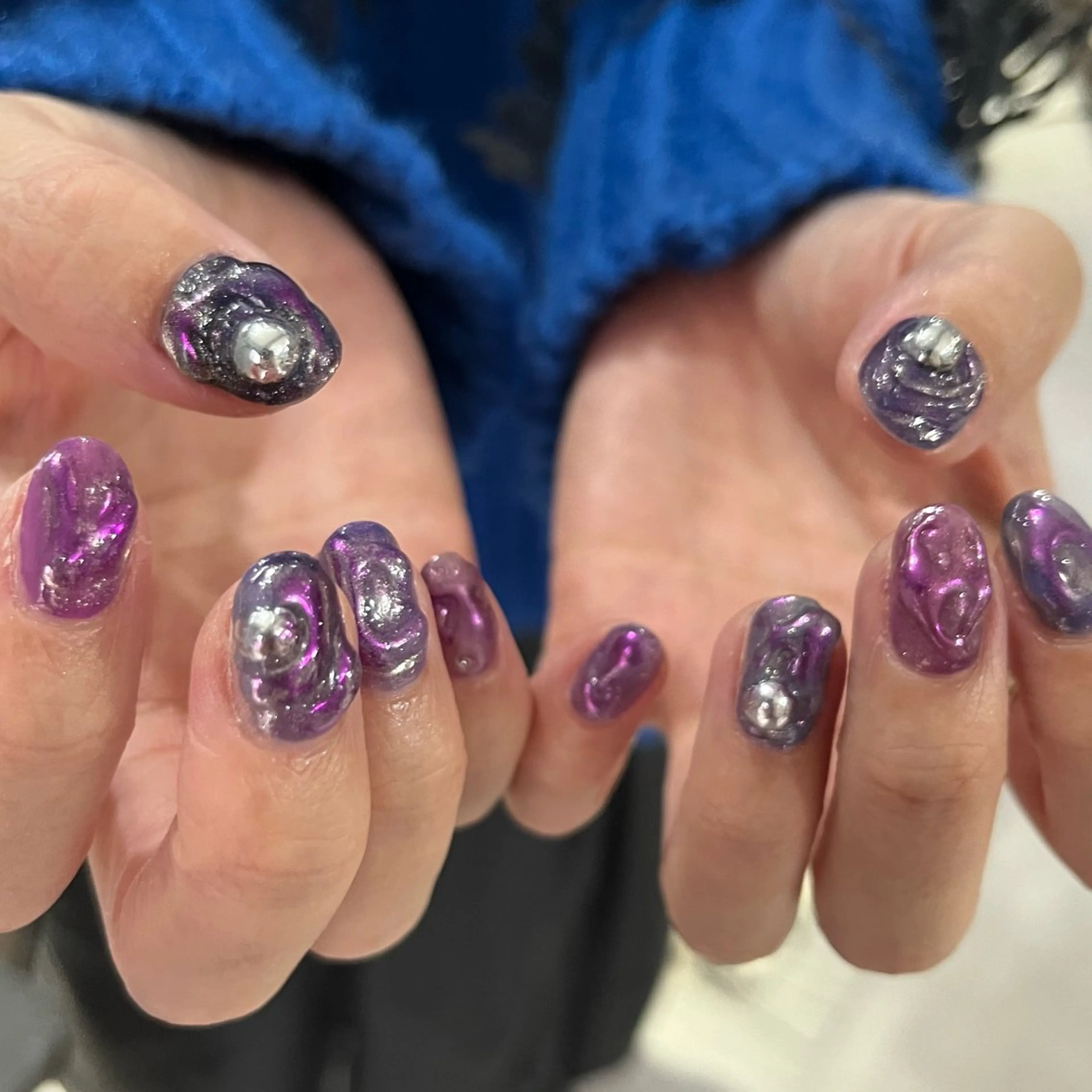 ネイル ハンドネイル 🪐富島彩夏 /海外nail🪐のネイルデザイン