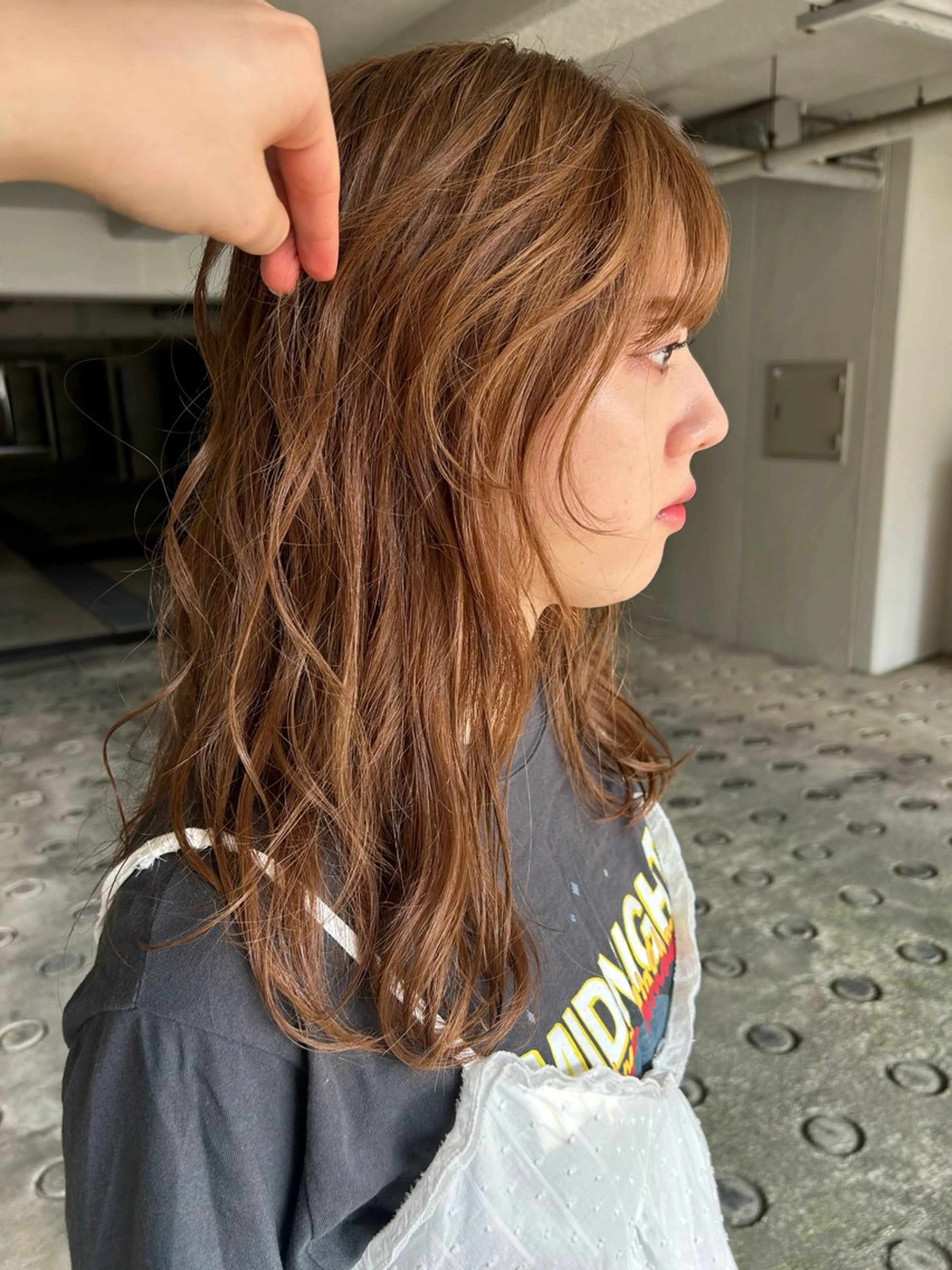 パーマ kana shimizuのヘアスタイル