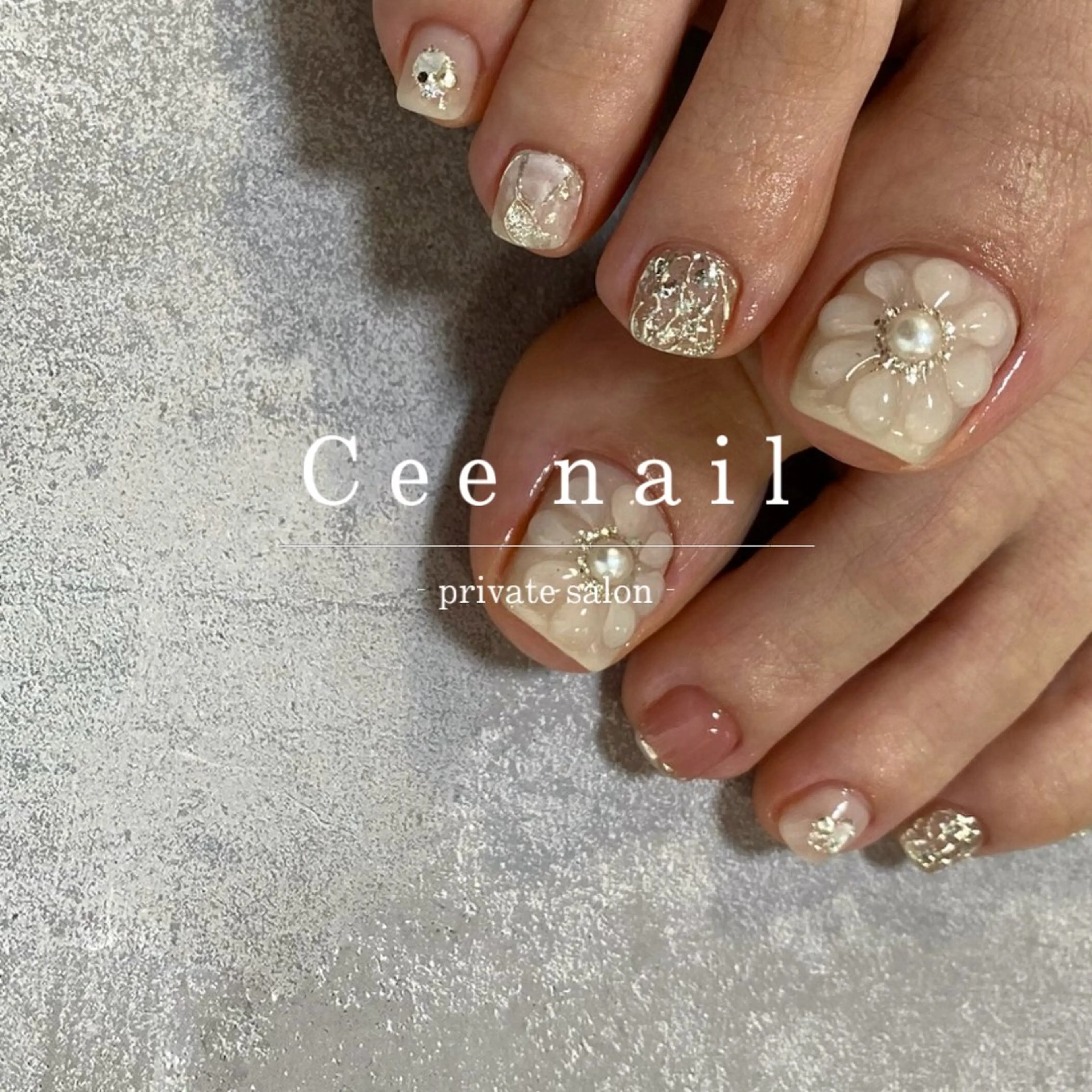 ネイル フットネイル nailsalon Cee【橿原市】のネイルデザイン