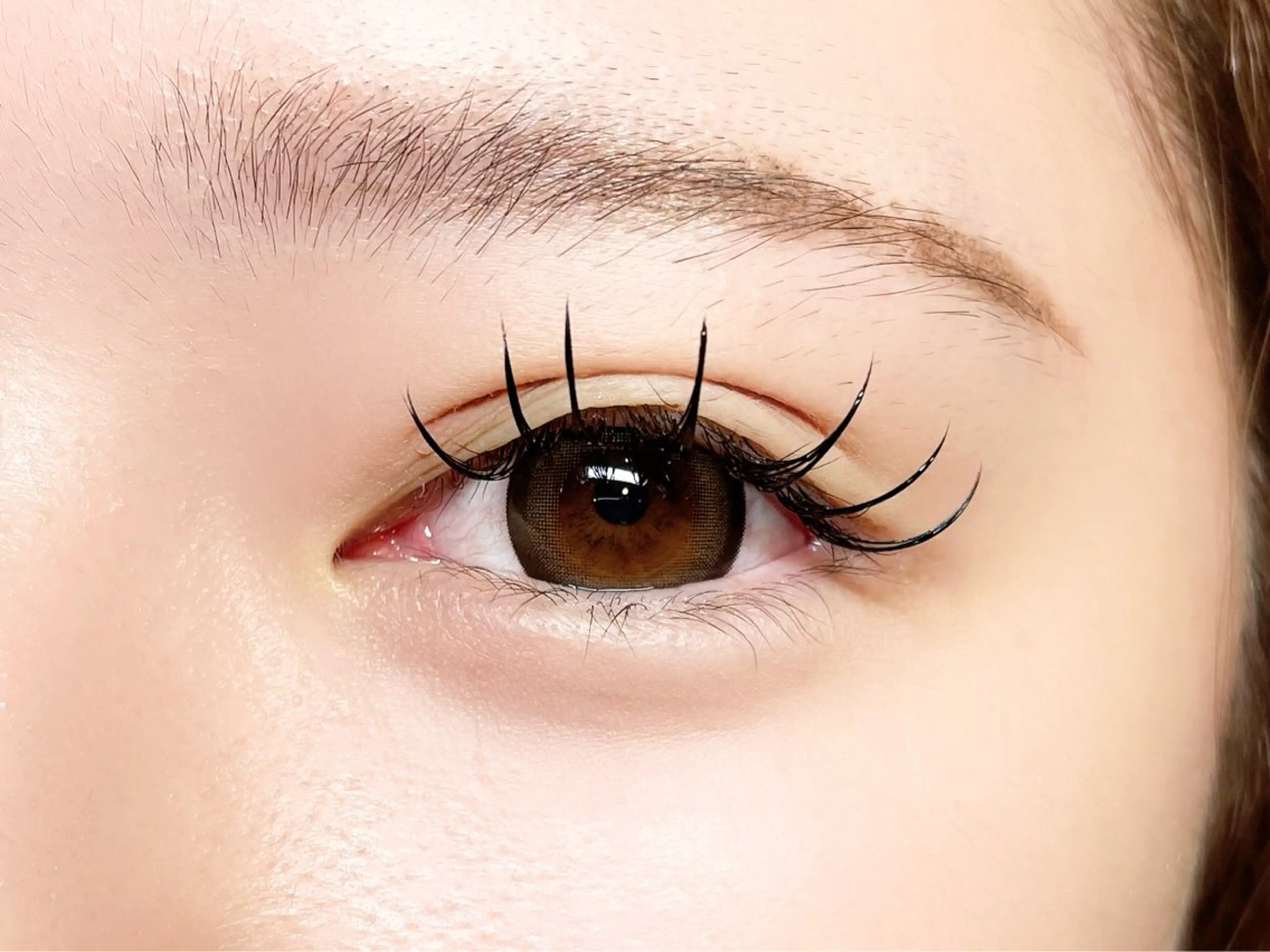 マツエク・マツパ フラットラッシュ eyelist yumiのマツエク・マツパデザイン