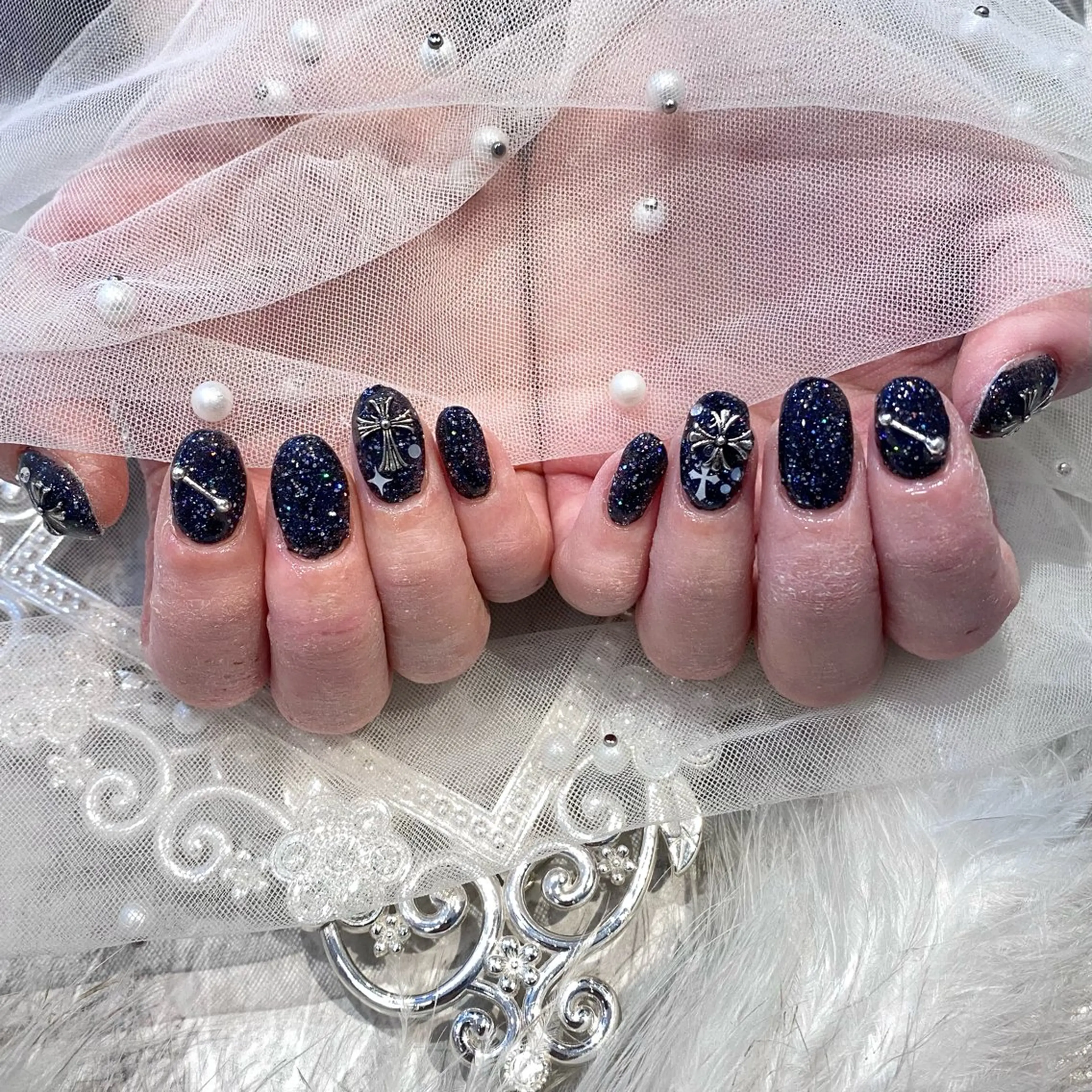 ネイル ハンドネイル Yveil 心斎橋店 hirokoのネイルデザイン