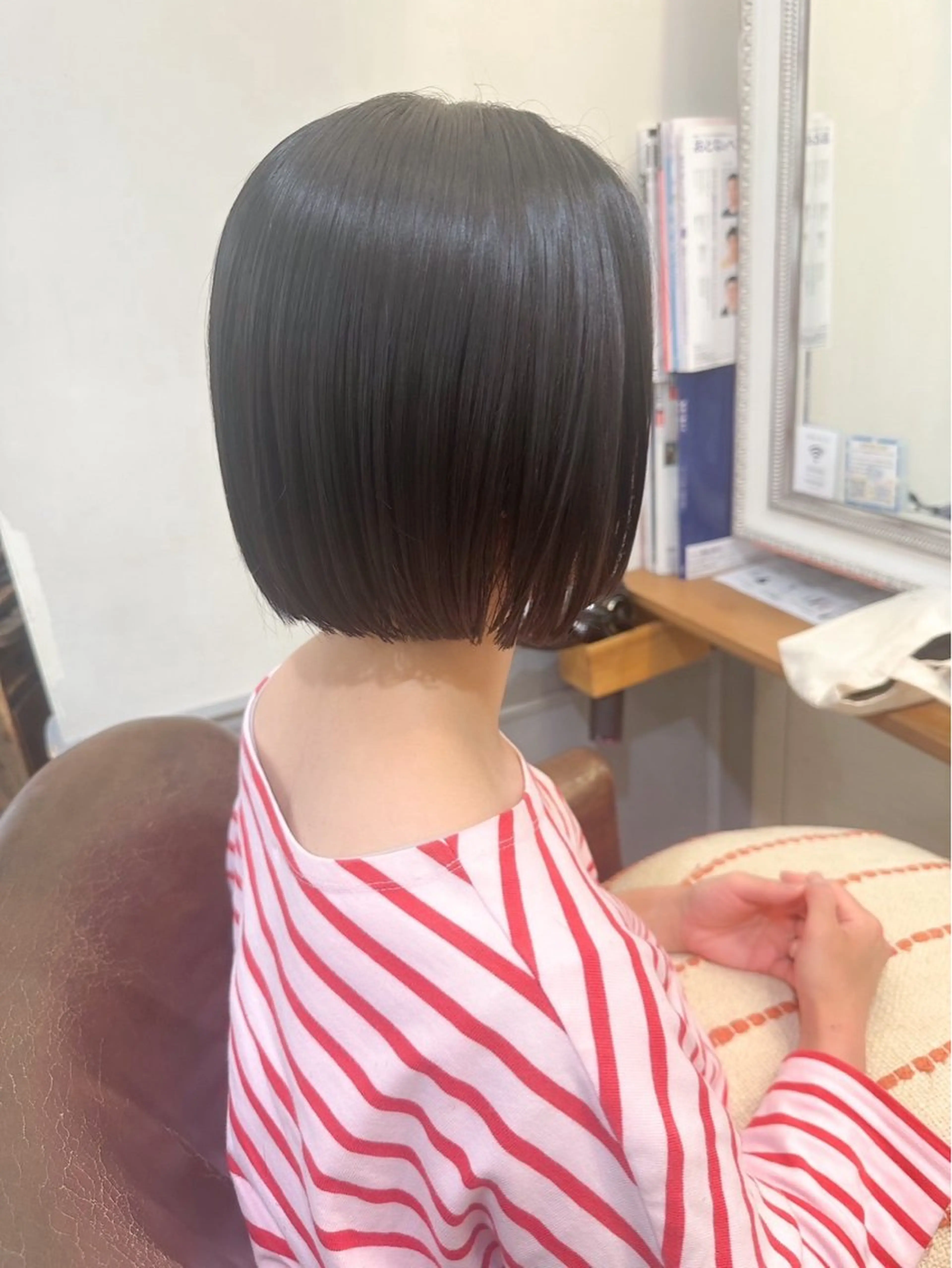 カラー 金谷 美幸のヘアスタイル