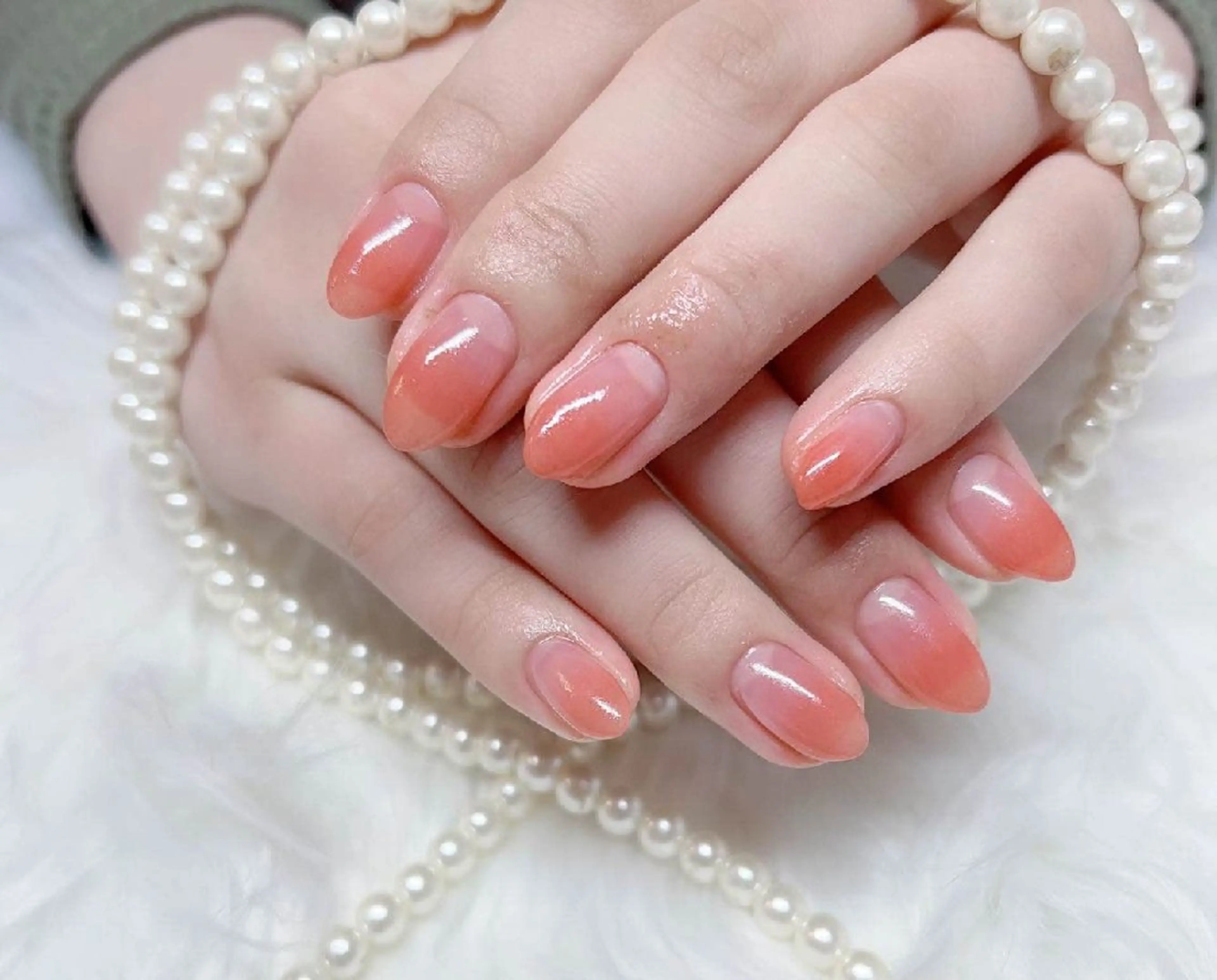 ネイル グラデーション ハンドネイル RiRi北浦和 ネイル/マツエクのネイルデザイン