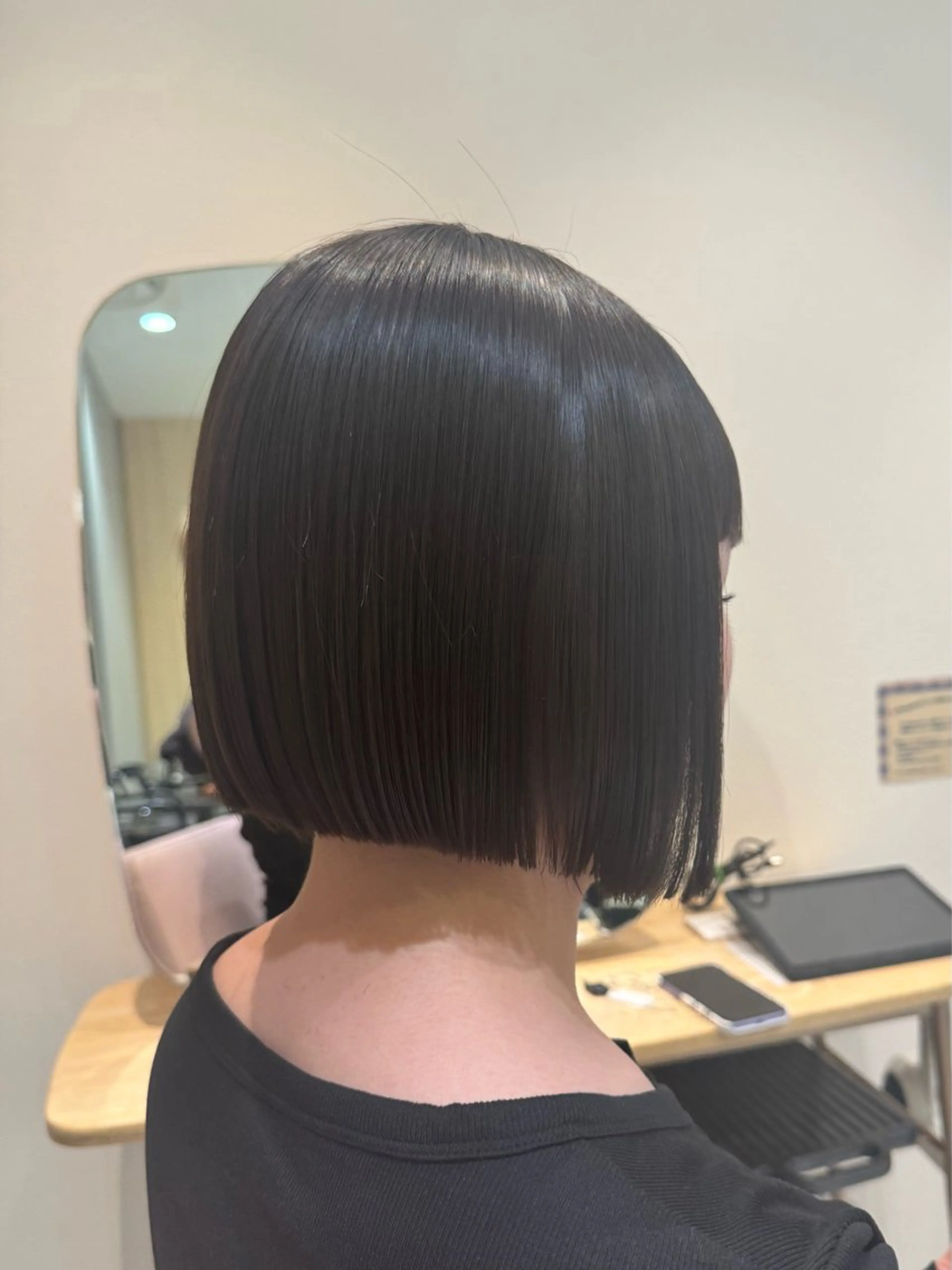 ショート ボブ カット トリートメント 𝘀𝗮𝗲 ⑅*/ 艶髪/ショートボブのヘアスタイル