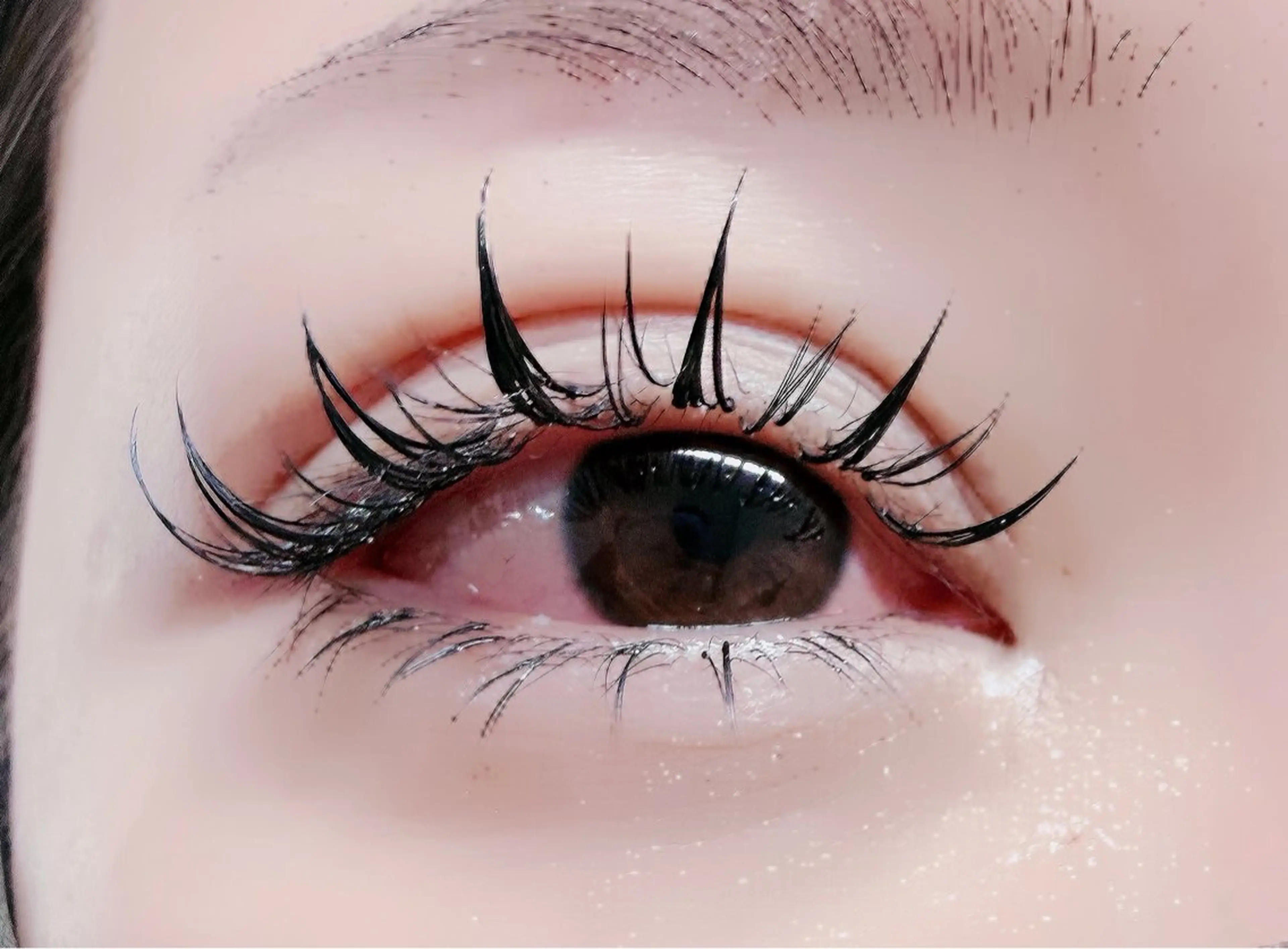 マツエク・マツパ 付け放題 束感まつ毛 ワンホンマツエク マツエク ルチア💞 lucia高田馬場のマツエク・マツパデザイン